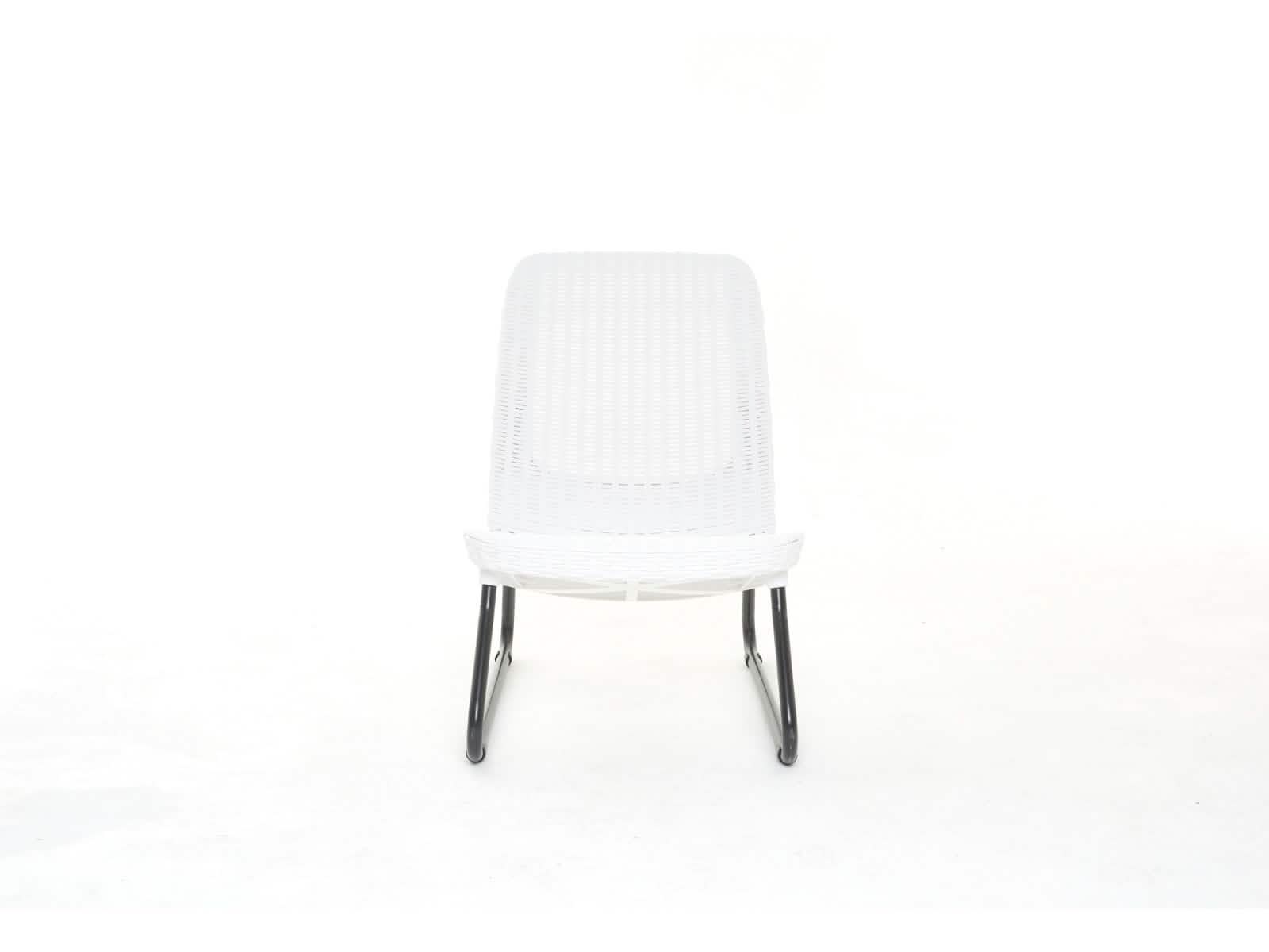 Sillon Auxiliar Rio Outdoor Set x2 + Mesa Centro #Color_White"2112"