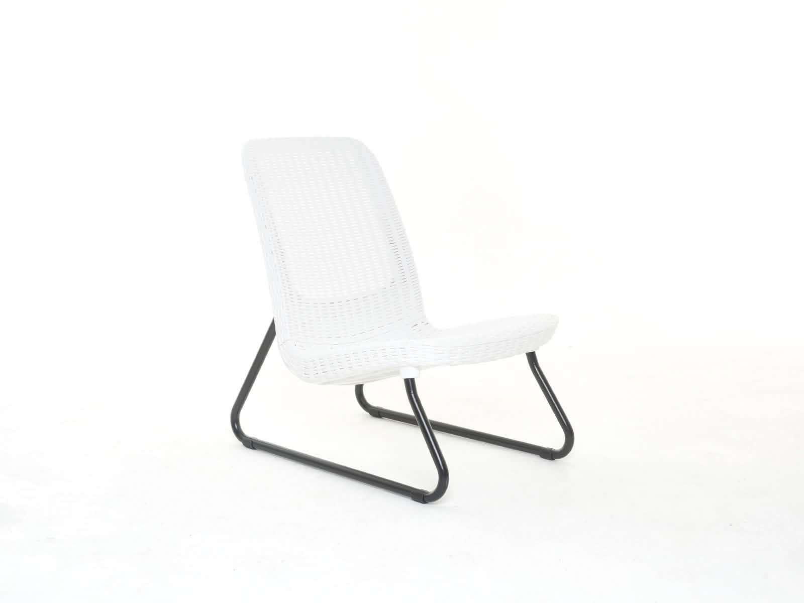 Sillon Auxiliar Rio Outdoor Set x2 + Mesa Centro #Color_White"2112"