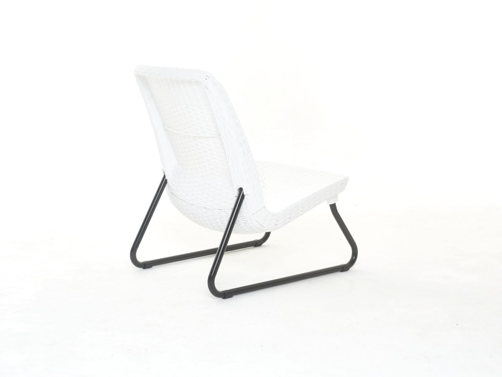 Sillon Auxiliar Rio Outdoor Set x2 + Mesa Centro #Color_White"2112"