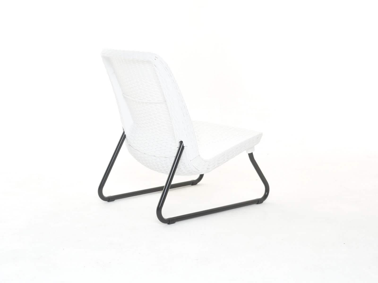 Sillon Auxiliar Rio Outdoor Set x2 + Mesa Centro #Color_White"2112"