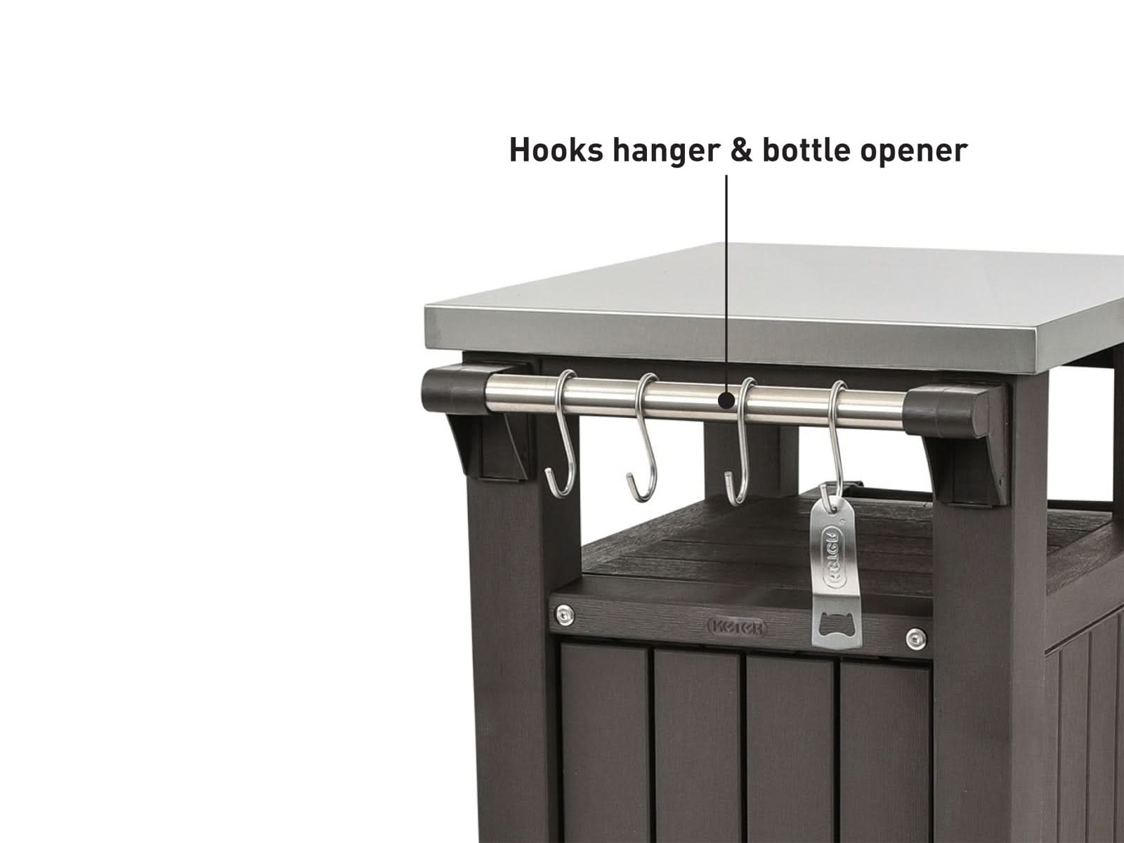 Isla De Cocina Unity XL Outdoor Con Storage