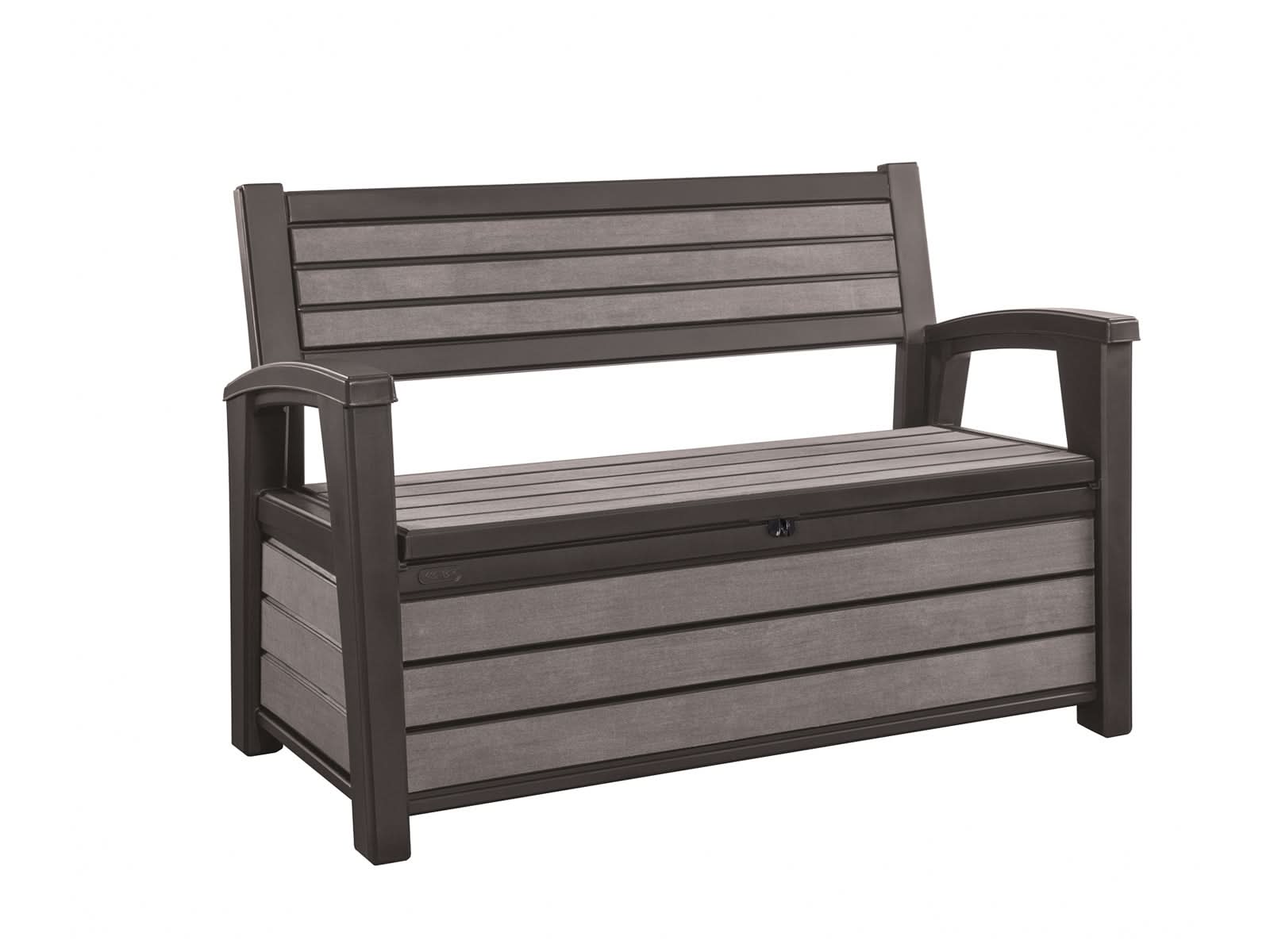 Banco Hudson Outdoor Con Espaldar Y Storage