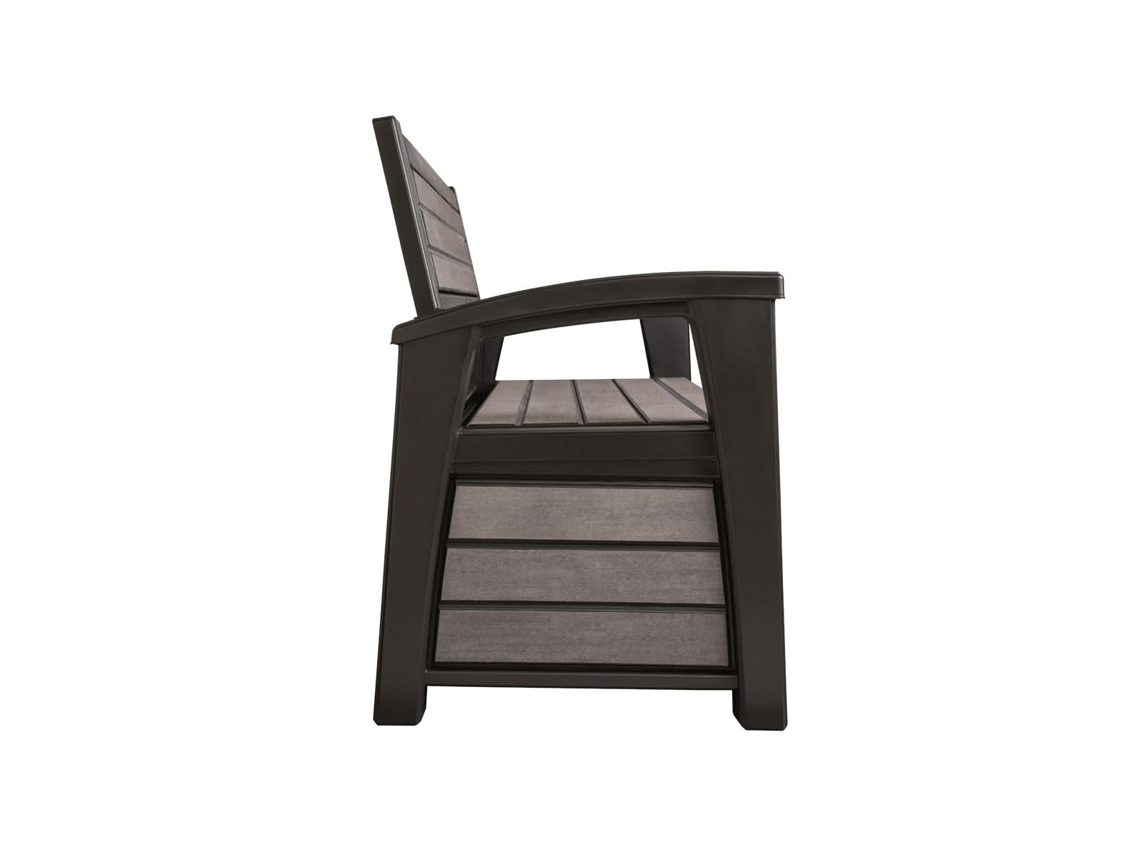 Banco Hudson Outdoor Con Espaldar Y Storage