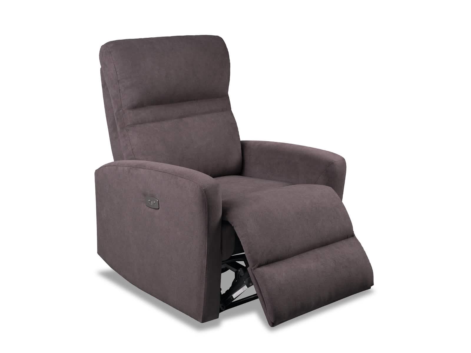 Recliner Texas Power Usb #Color_Choco"U8073B"