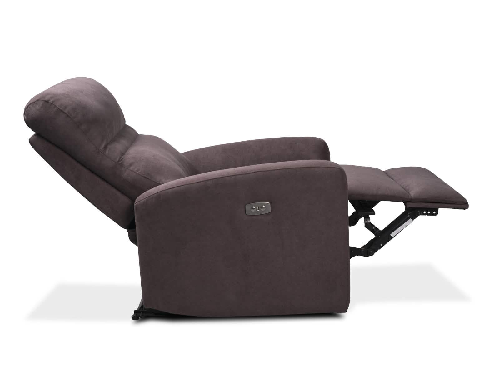Recliner Texas Power Usb #Color_Choco"U8073B"