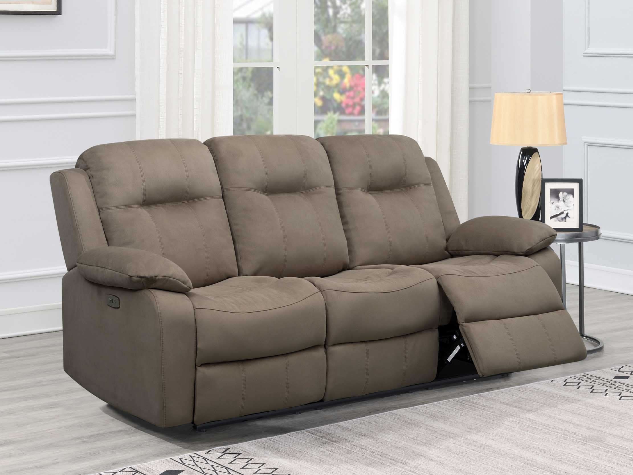 Sofa Recliner Kodiac Power #Color_Tan"6917"