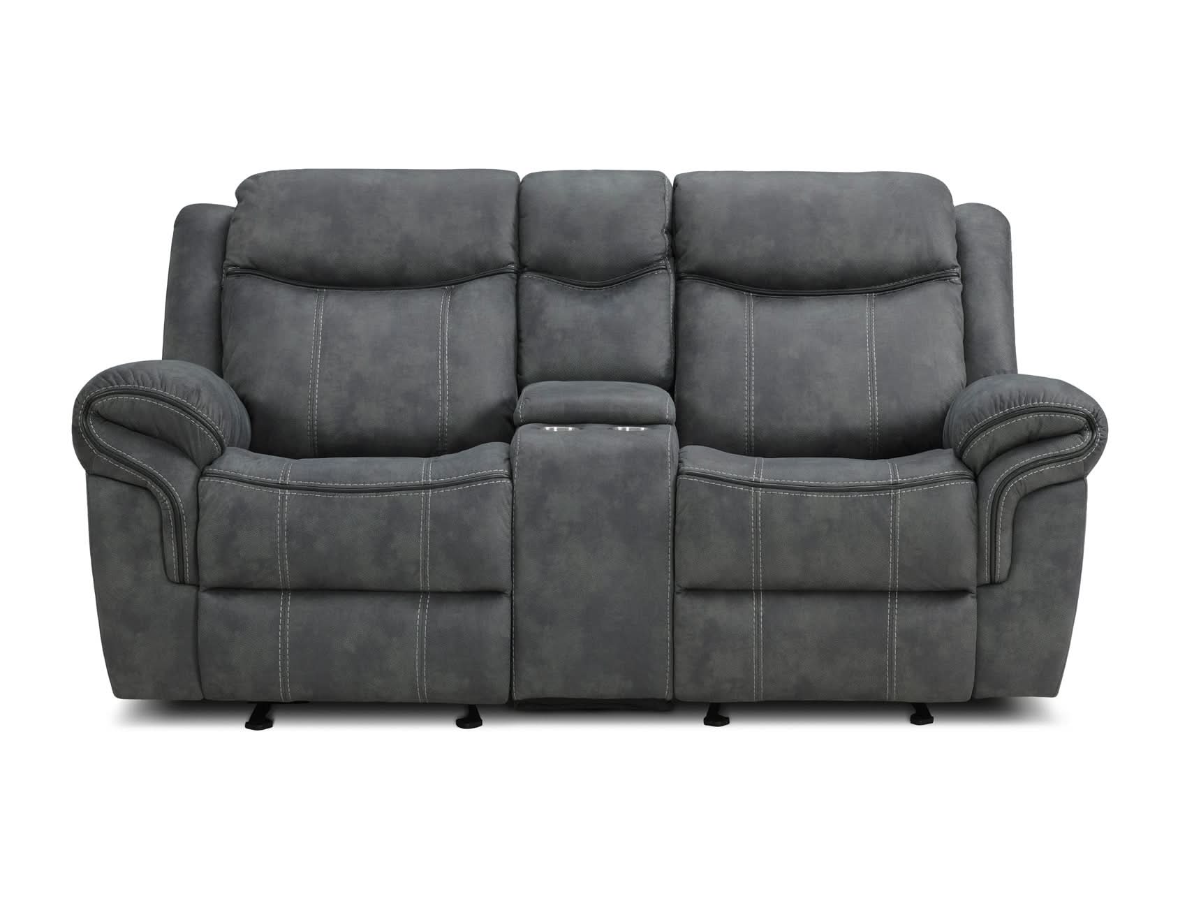 Loveseat Sorrento #Color_Gray"5010"