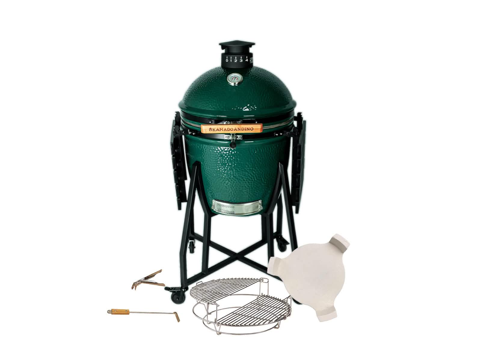Grill Kamado Andino Large #Color_Verde #Version_Clasica