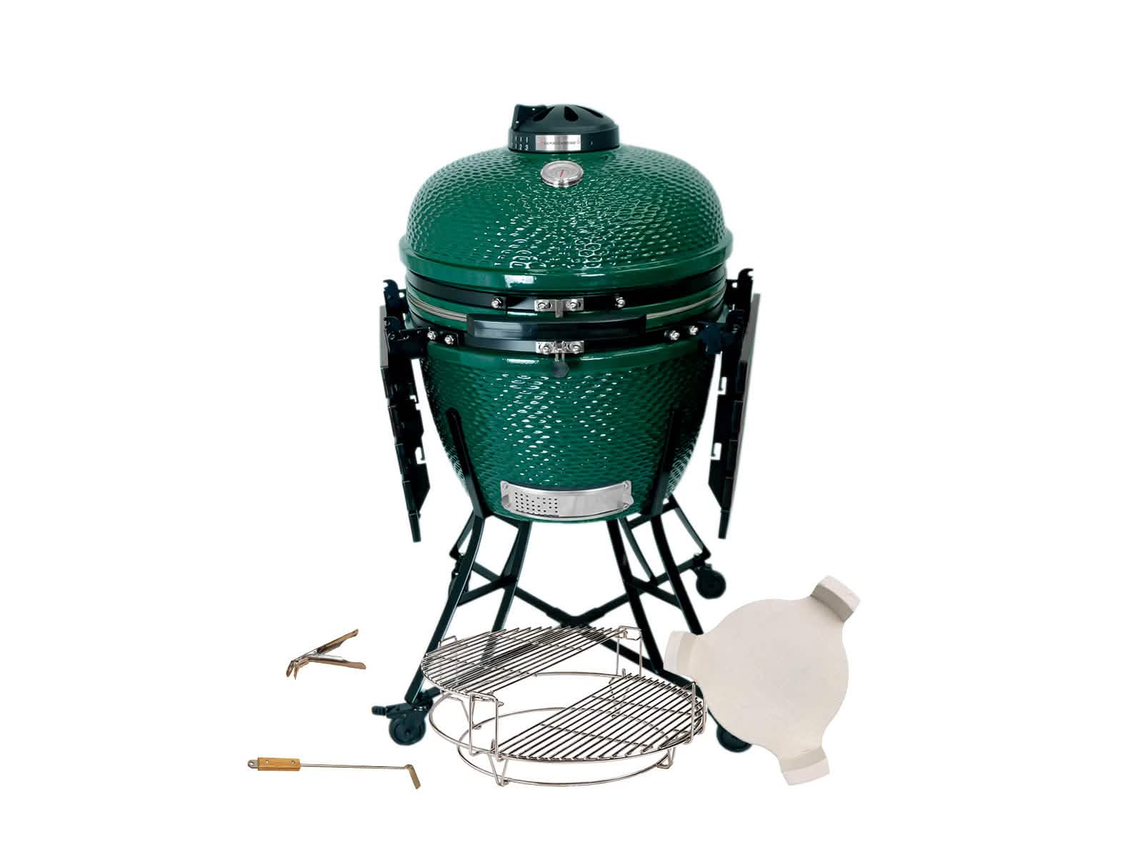Grill Kamado Andino Large Plus #Color_Verde #Versión_Clasica