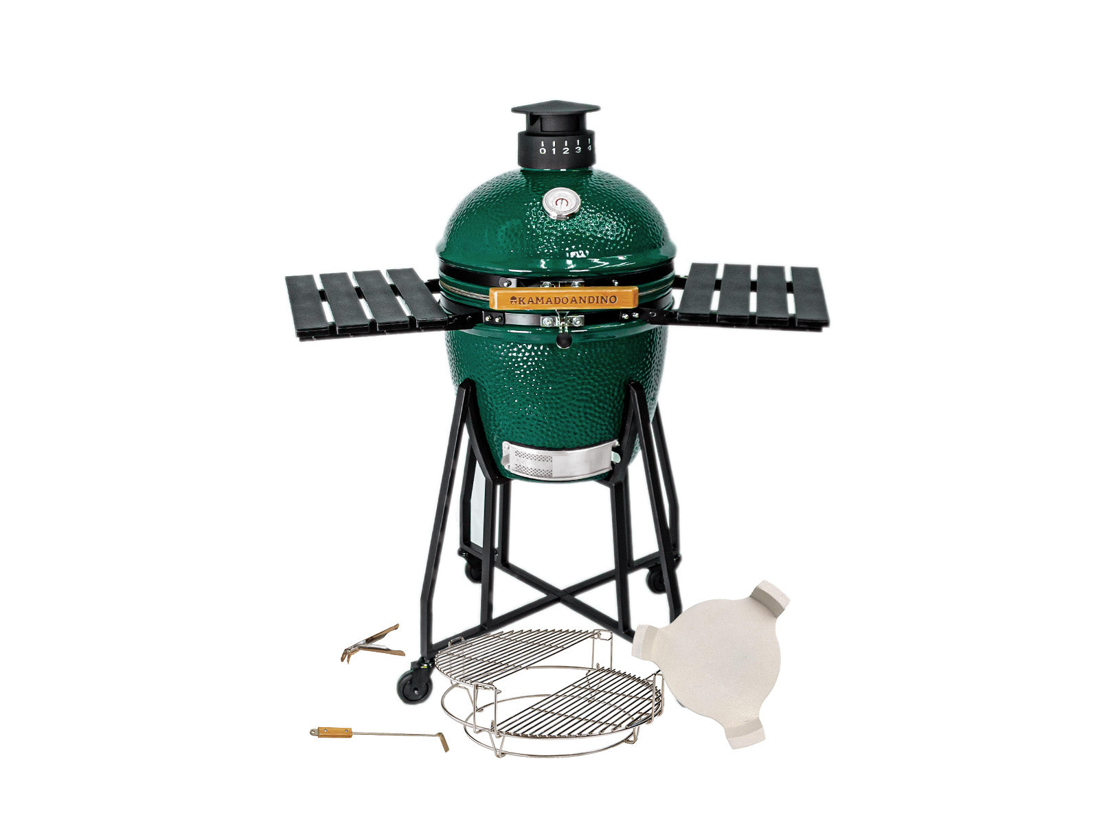 Grill Kamado Andino Medium #Color_Verde #Version_Clasica