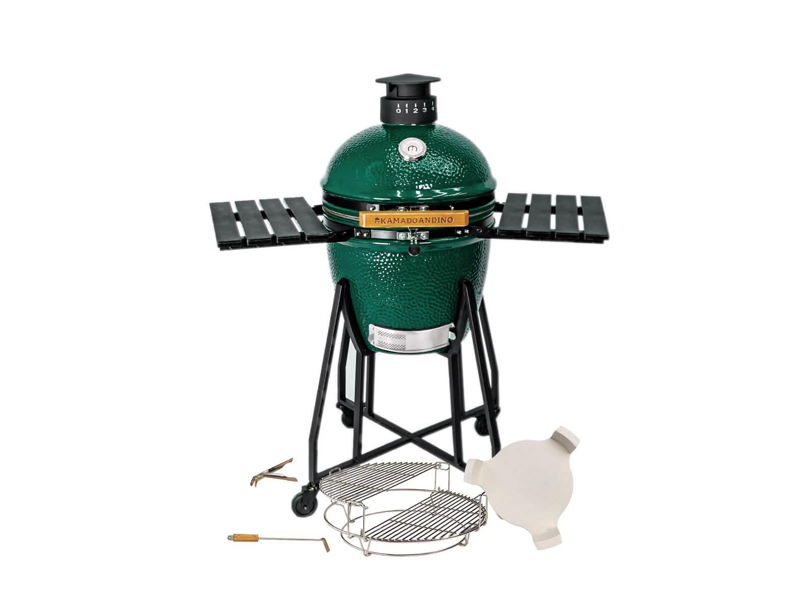 Grill Kamado Andino Medium #Color_Verde #Version_Clasica