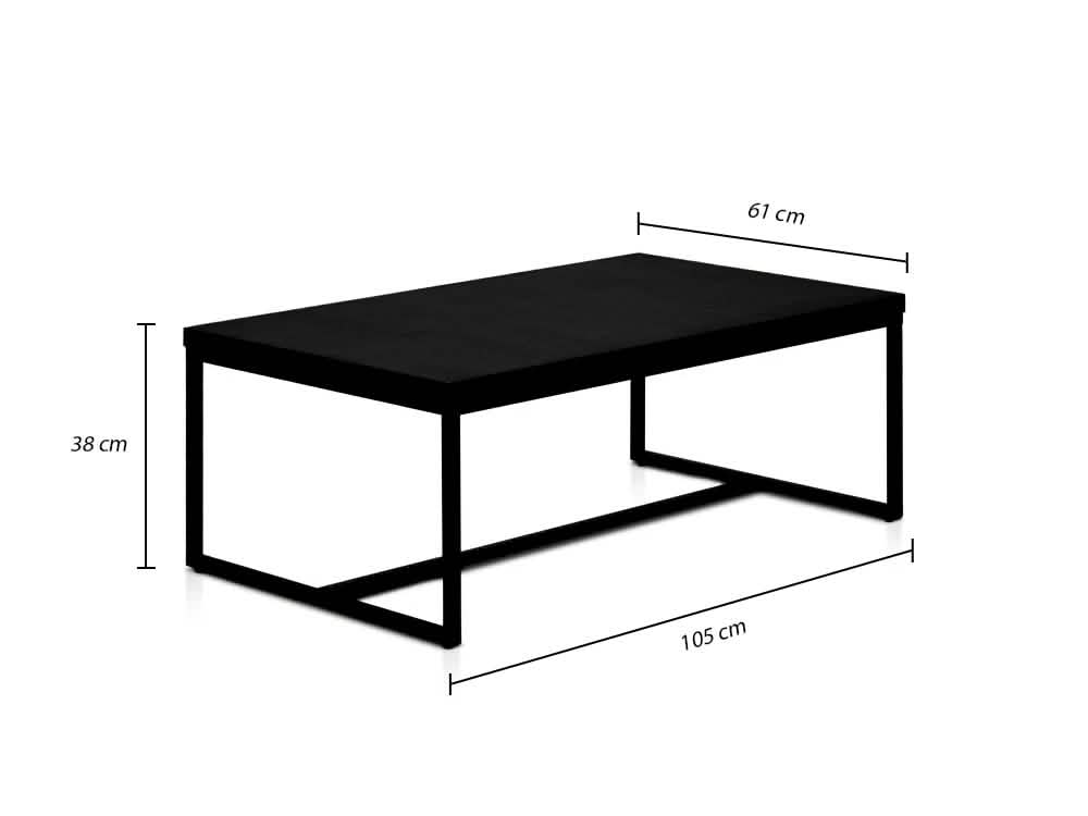 Mesa Centro Sute Metal