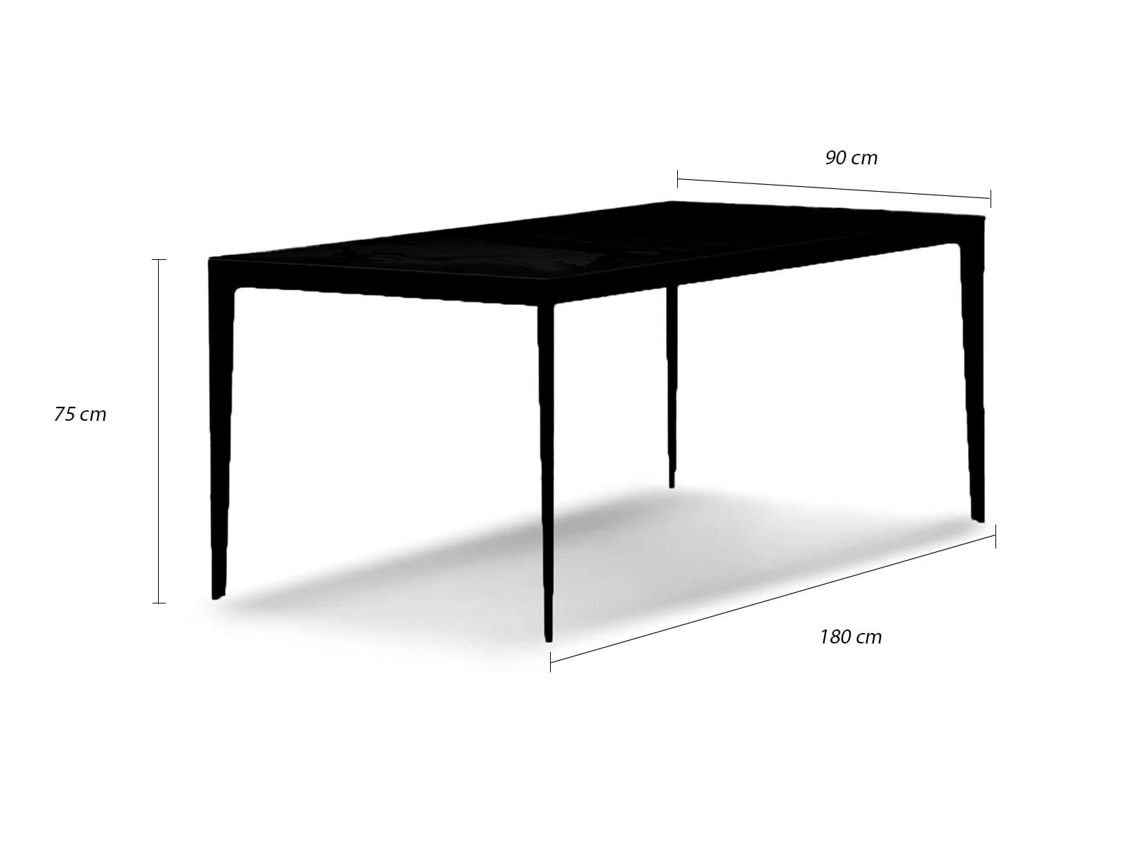 Mesa Comedor Arthur Negro