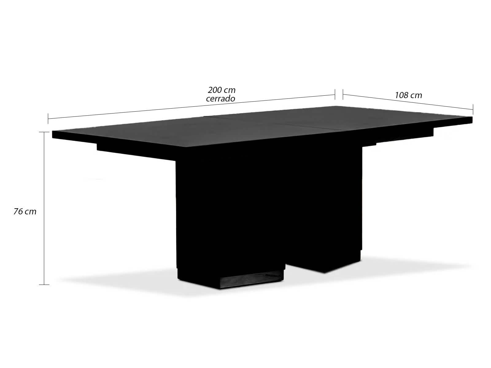 Mesa Comedor Torino Con Extension Miel