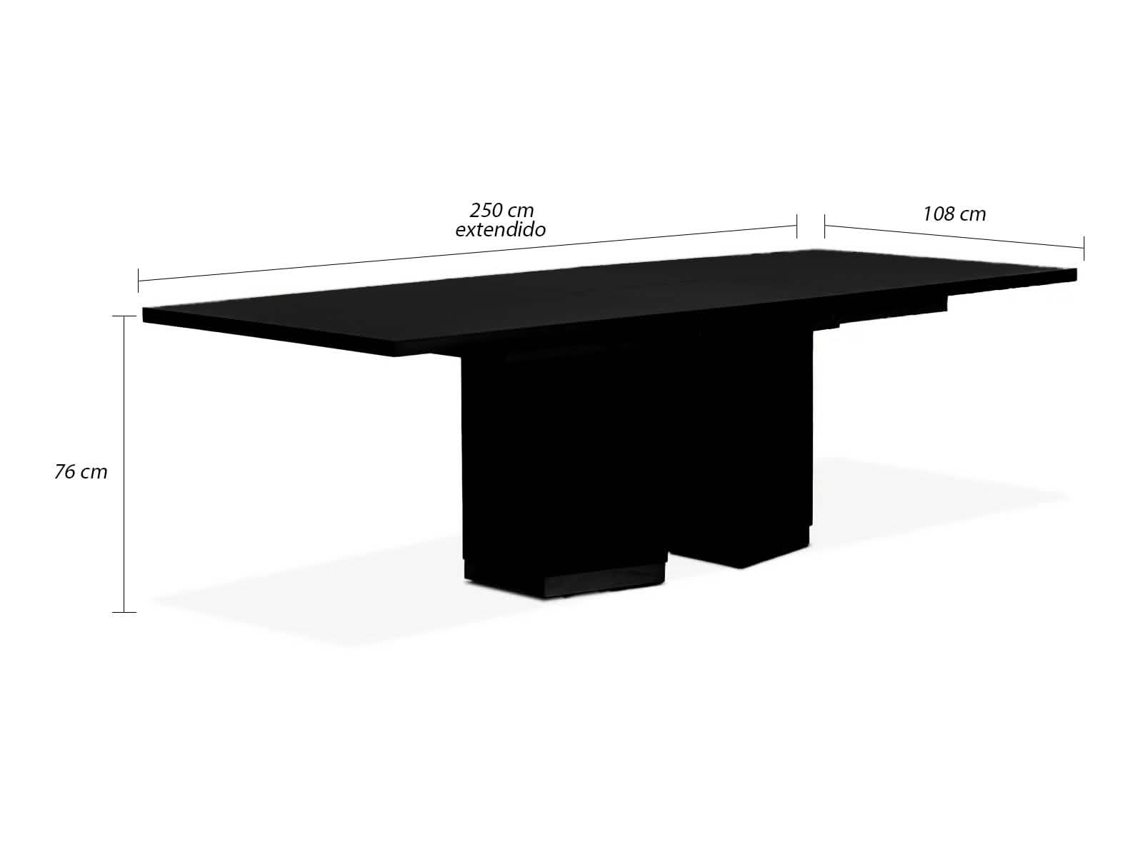 Mesa Comedor Torino Con Extension Miel