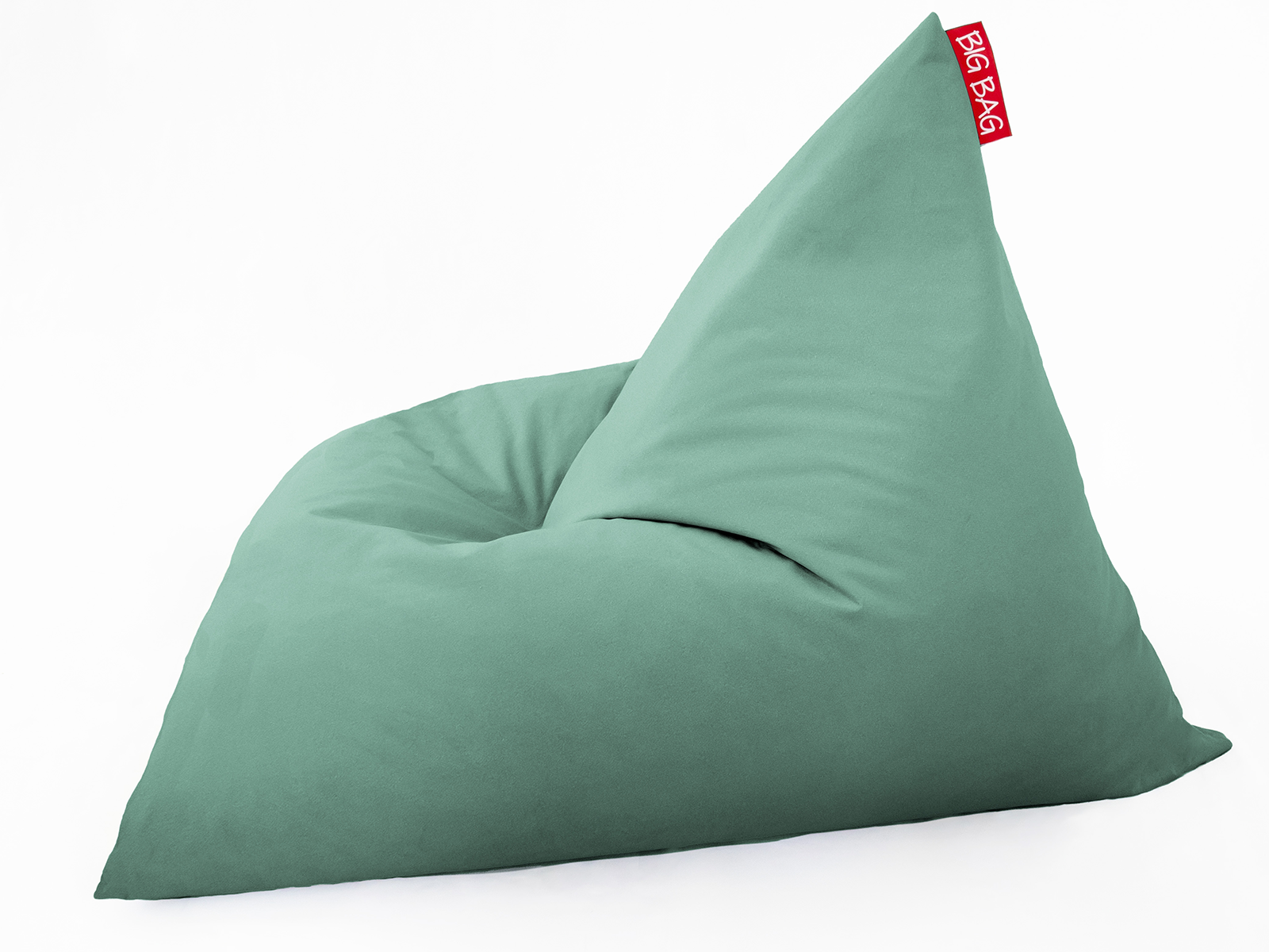 Puff Triangular #Color_Verde