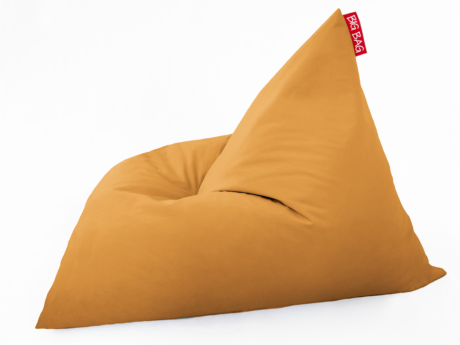 Puff Triangular #Color_Naranja