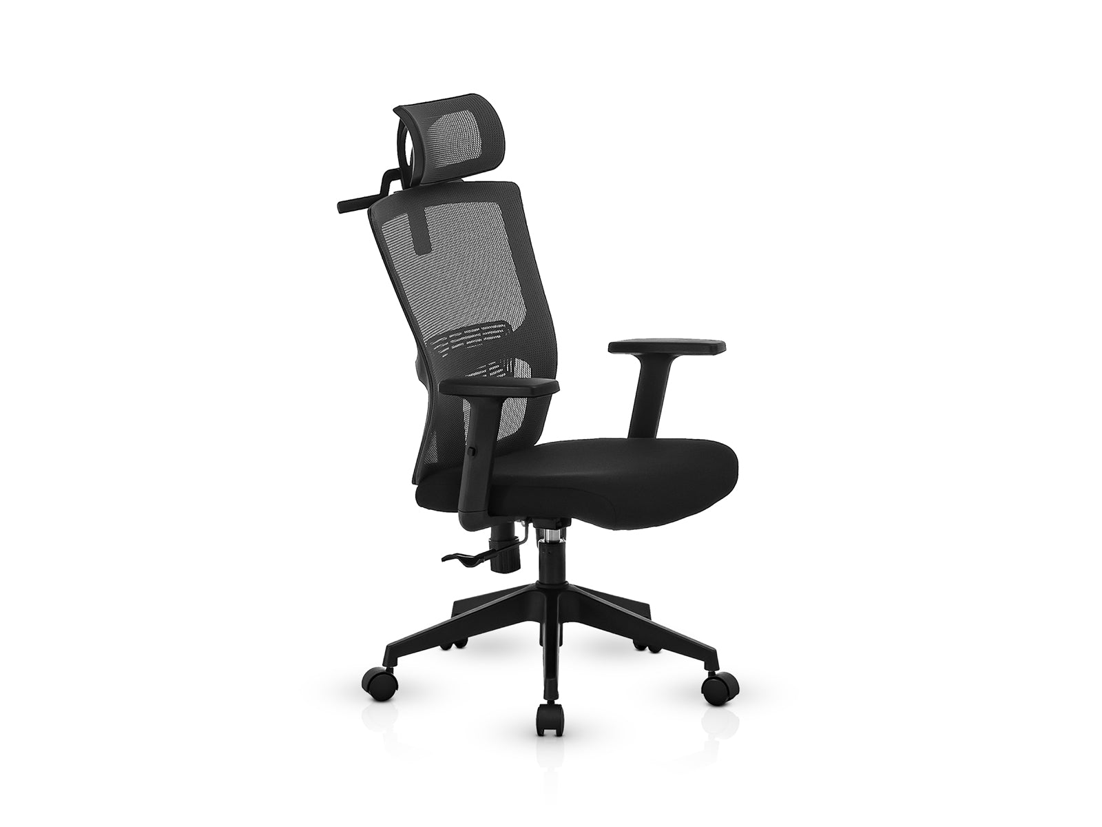 Sillon Novus Giratorio Gerente Negro-Gris