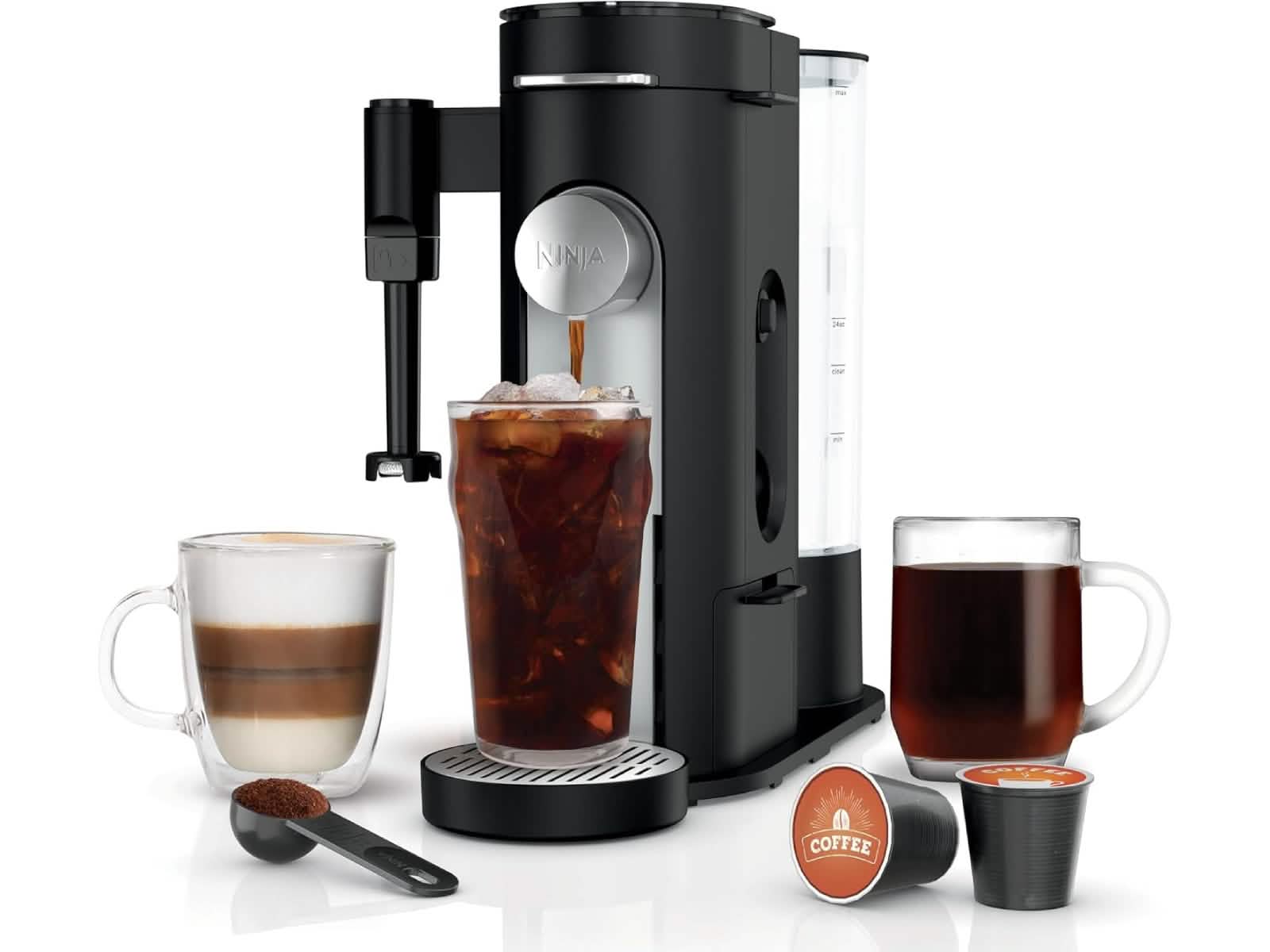 Cafetera para Capsulas de Cafe y Molidos Ninja