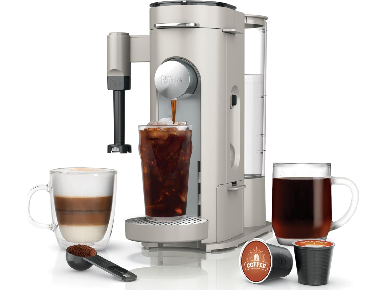 Cafetera individual 2 en 1
