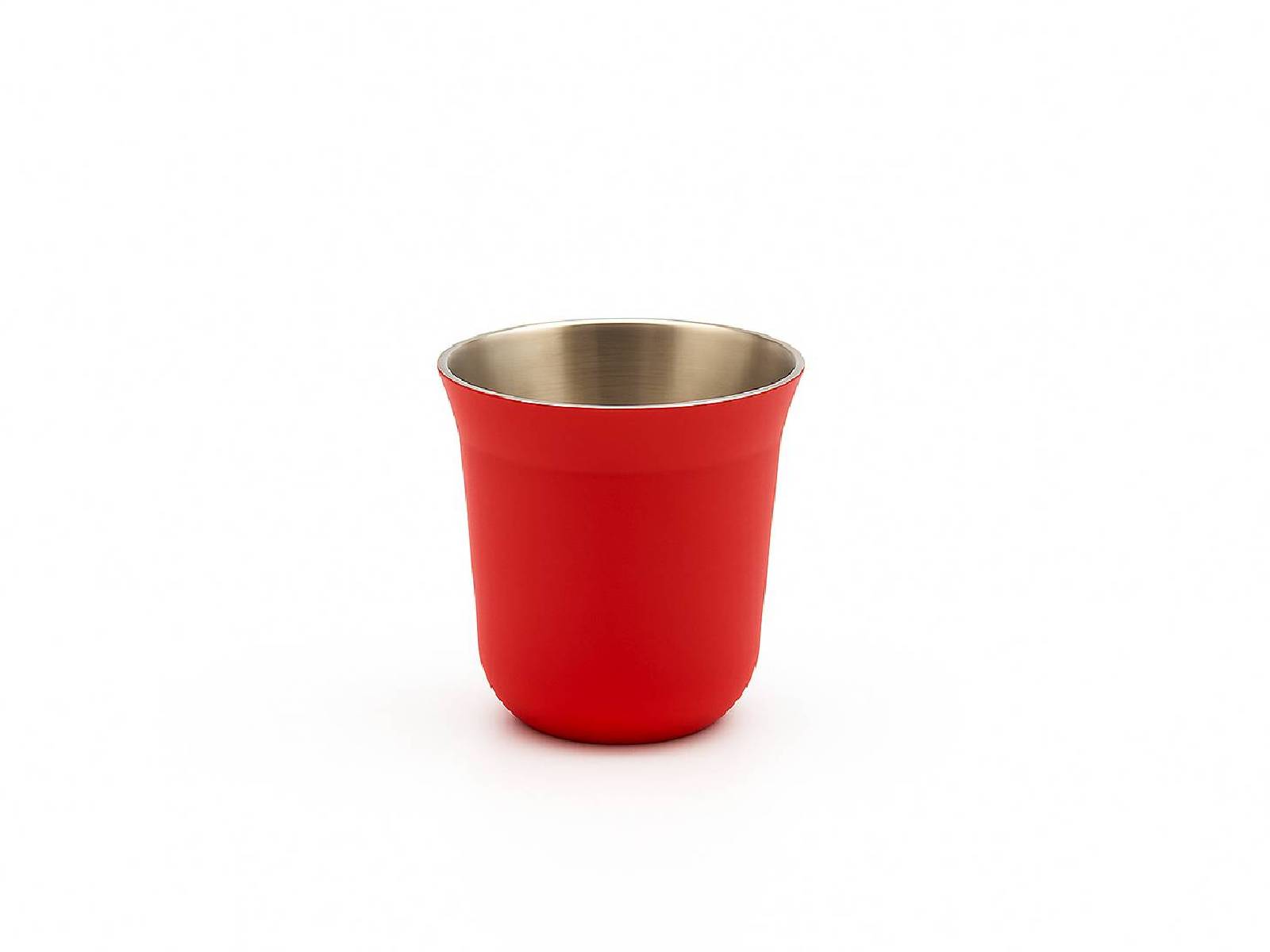 Vaso Doble Pared C/Rojo Baccio