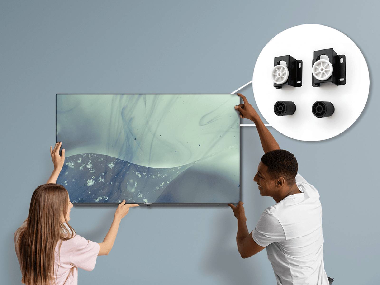 Televisor 50" UHD 4K Google TV Indurama