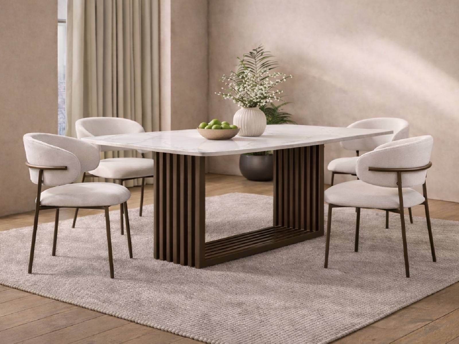 Mesa Comedor Nerea Bronce