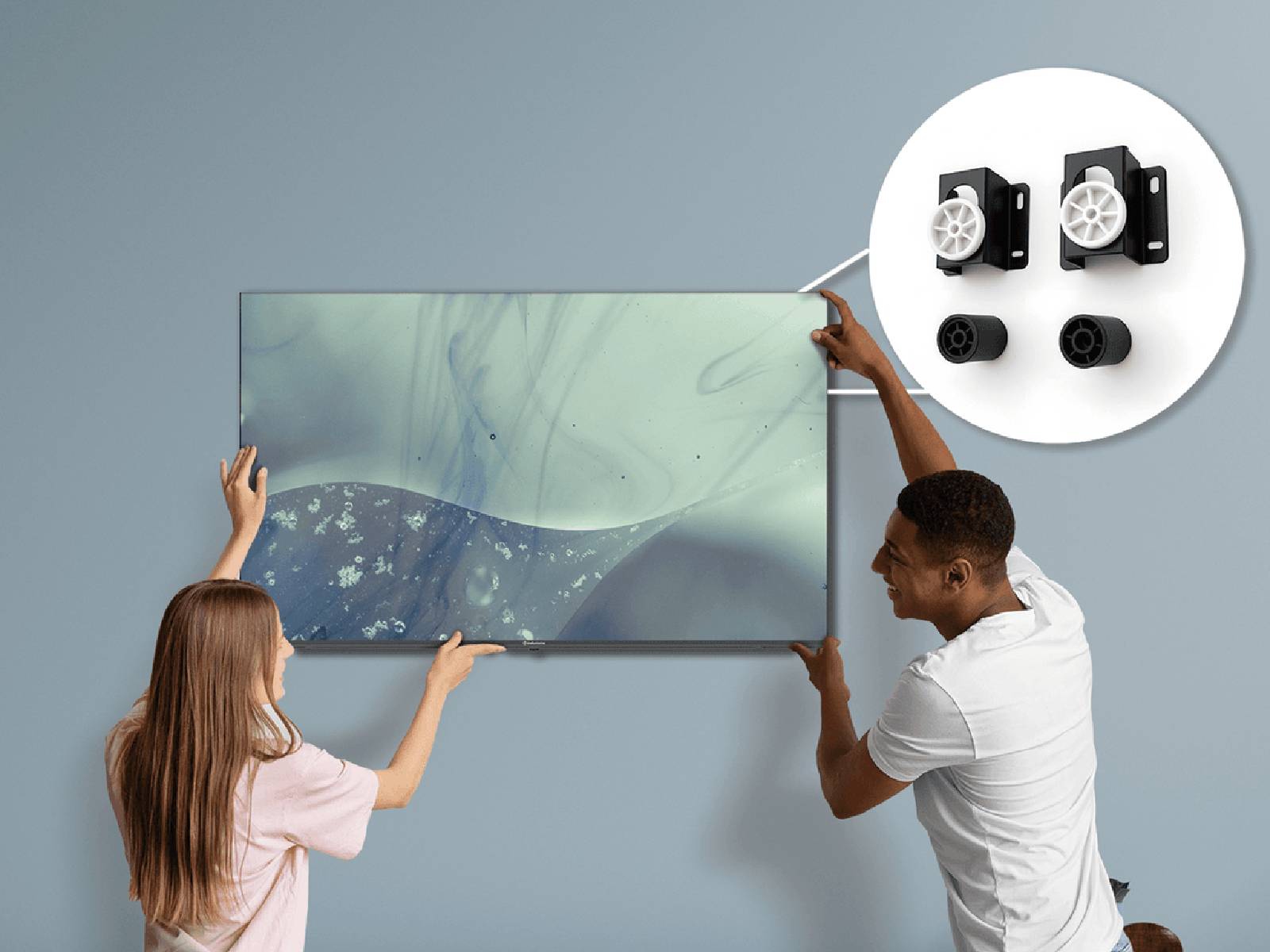 Combo Mundial Tv Indurama 65' + Barra de Sonido