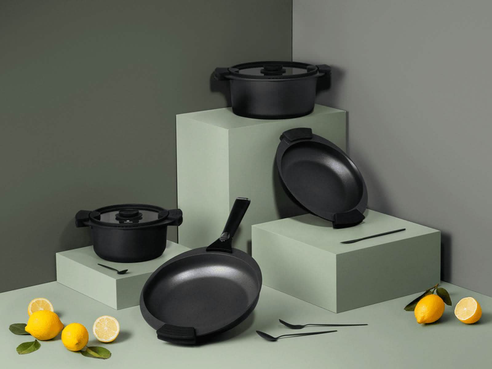 Set Incanto olla + sarten Indurama