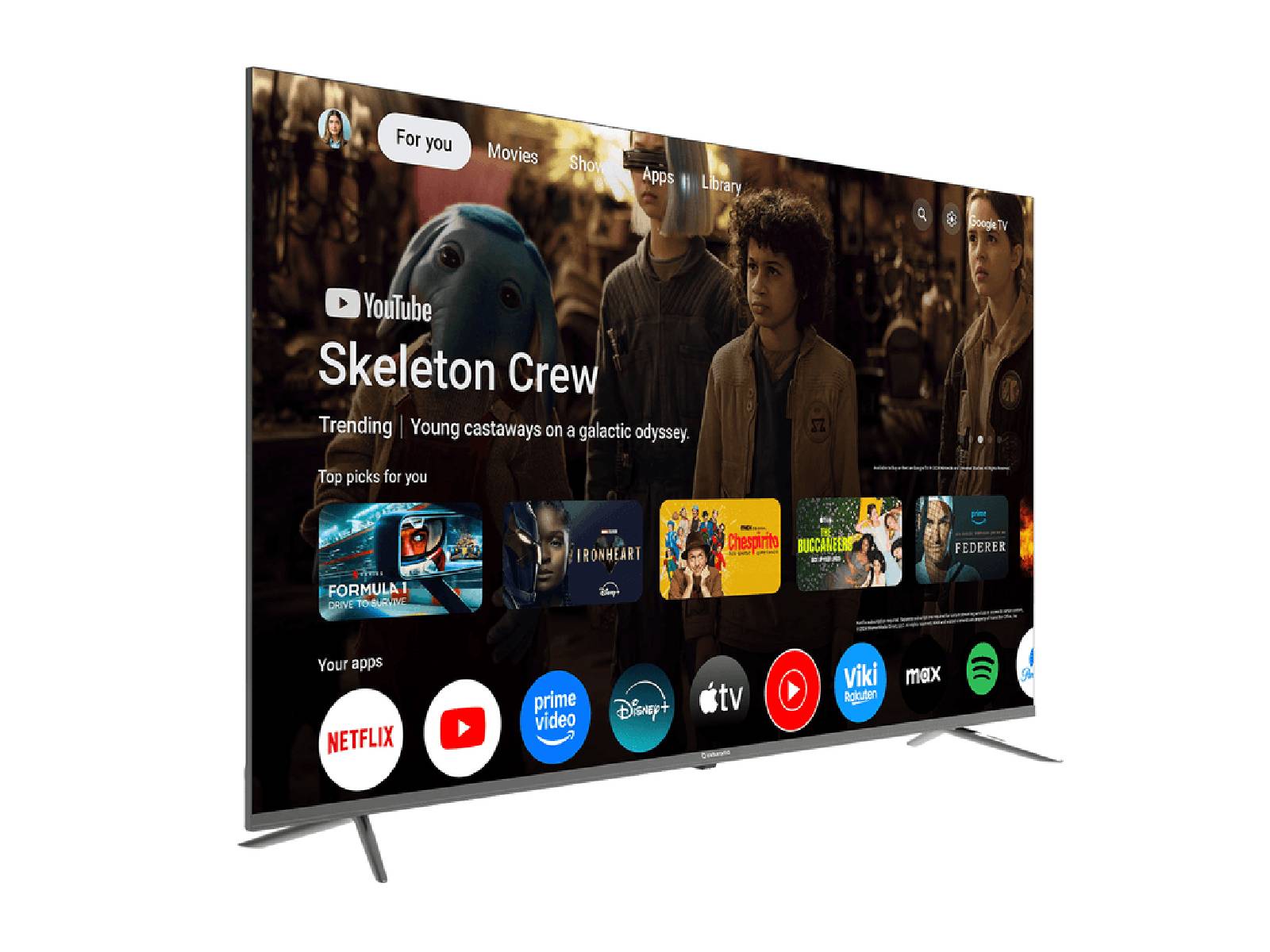 Televisor 65" UHD 4K Indurama