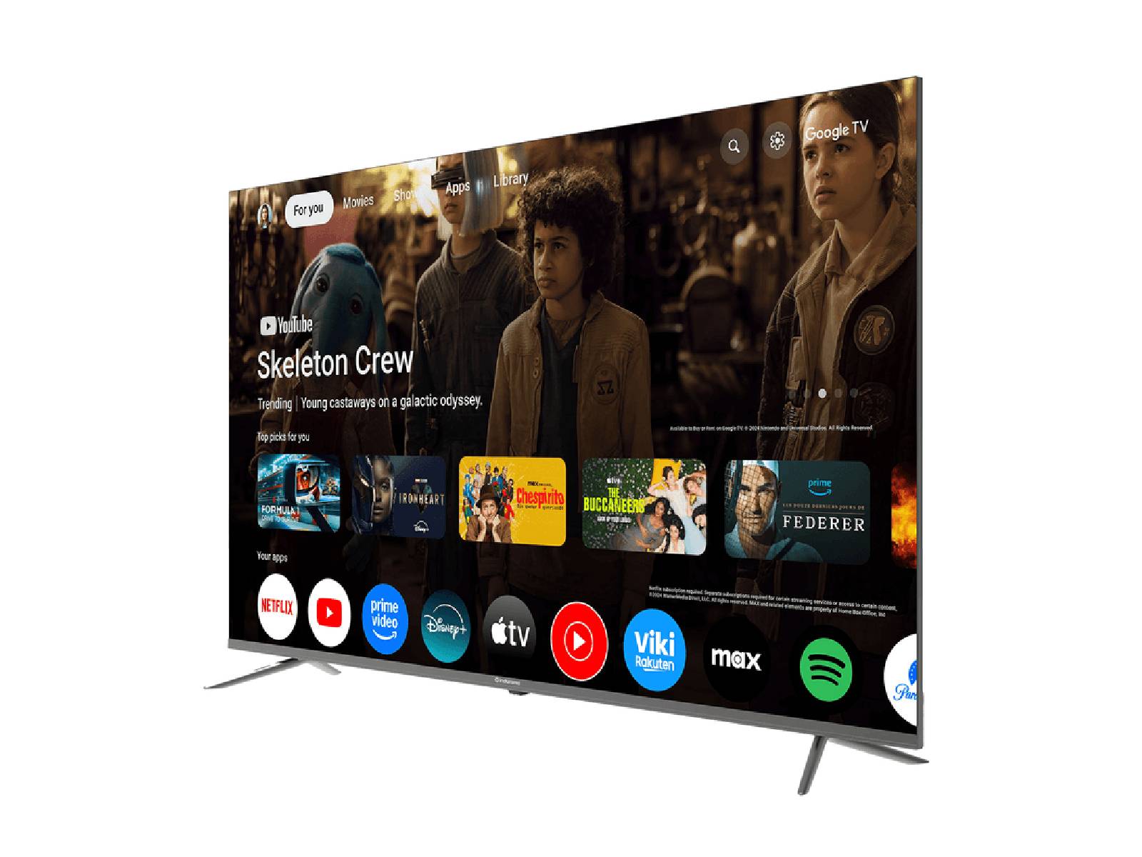 Televisor 65" UHD 4K Indurama