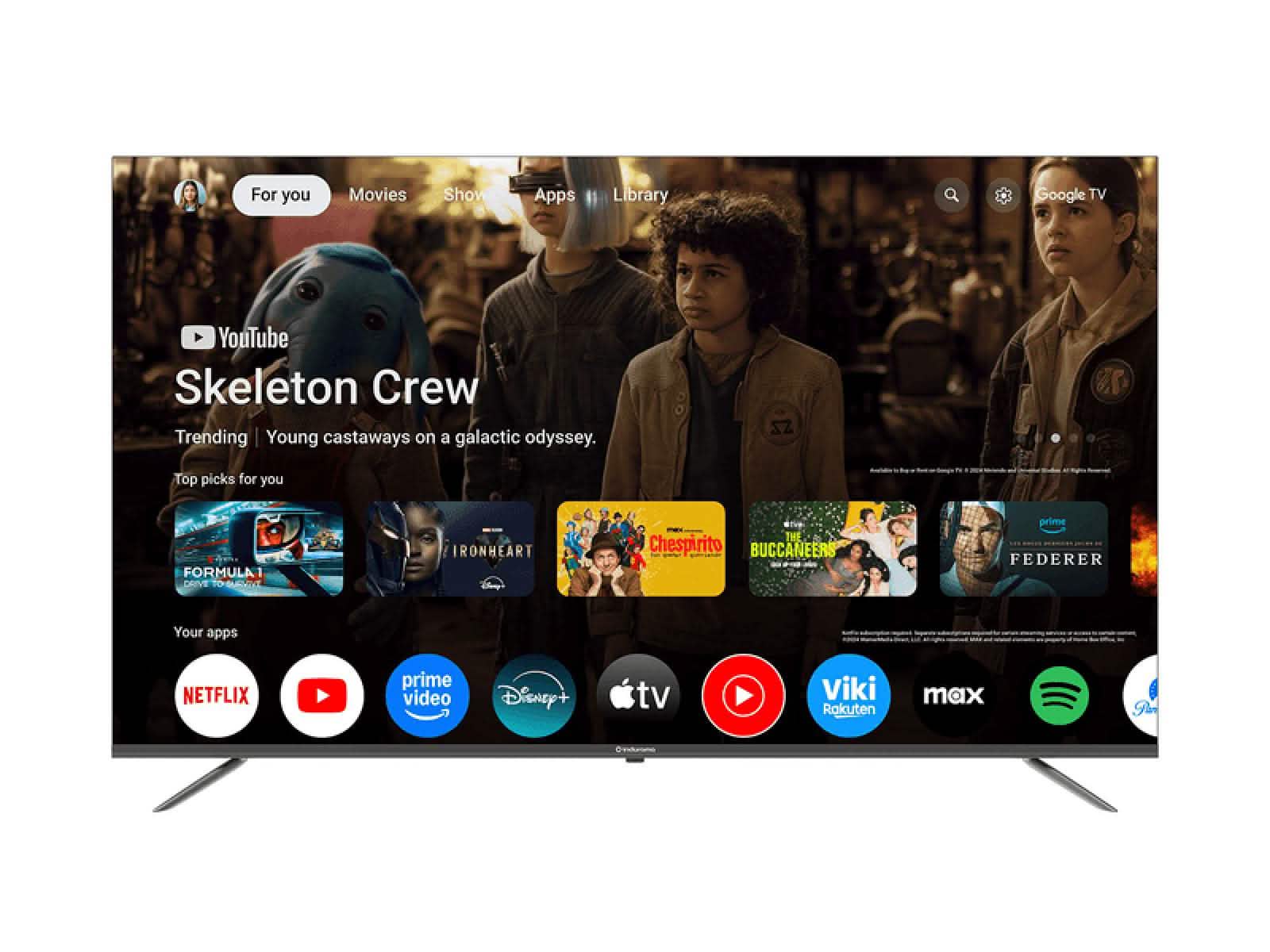 Televisor 65" UHD 4K Indurama