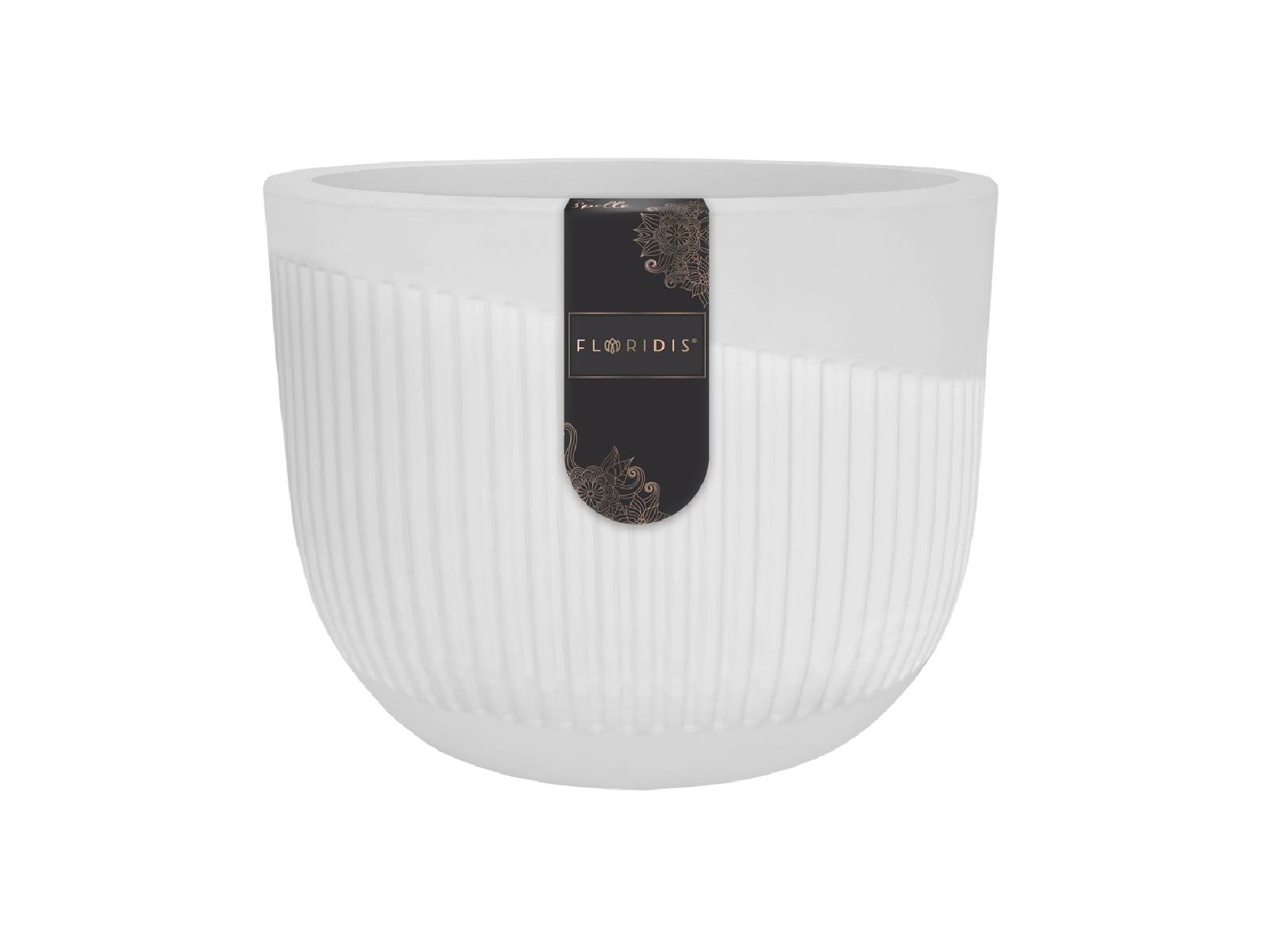 Cachepot Rischio C/Blanco Floridis