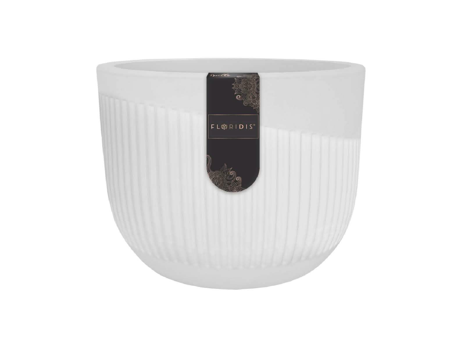 Cachepot Rischio C/Blanco Floridis