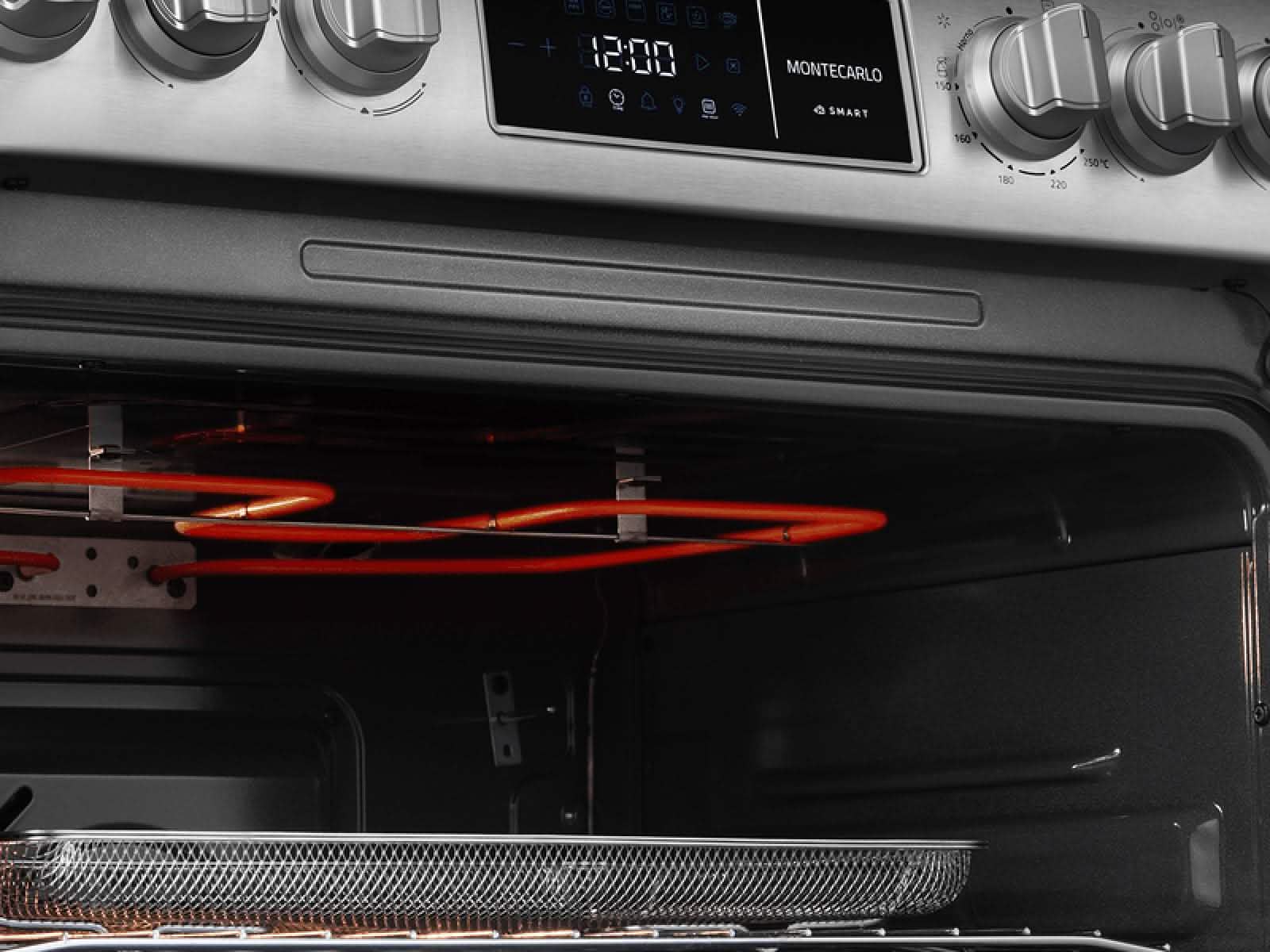 Cocina a Gas Smart Montecarlo Croma 30" Indurama