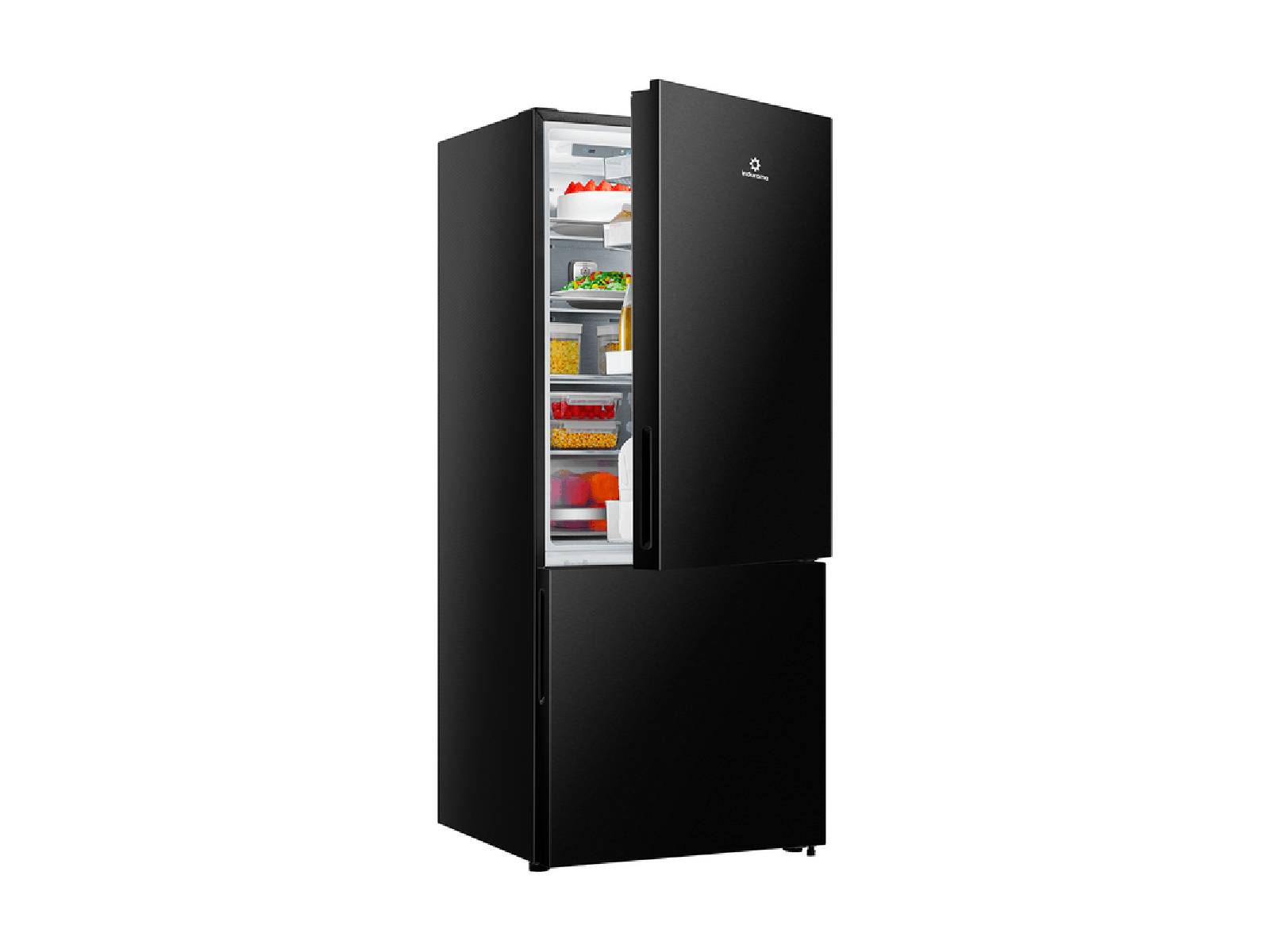 Refrigeradora Bottom Mount 404 Lts Negra Indurama