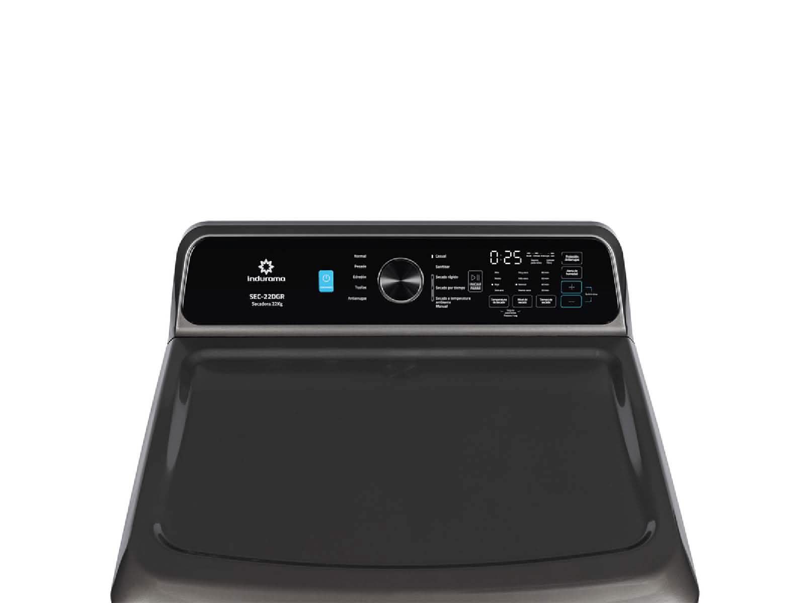 Secadora A Gas 22 Kg Titanium Indurama