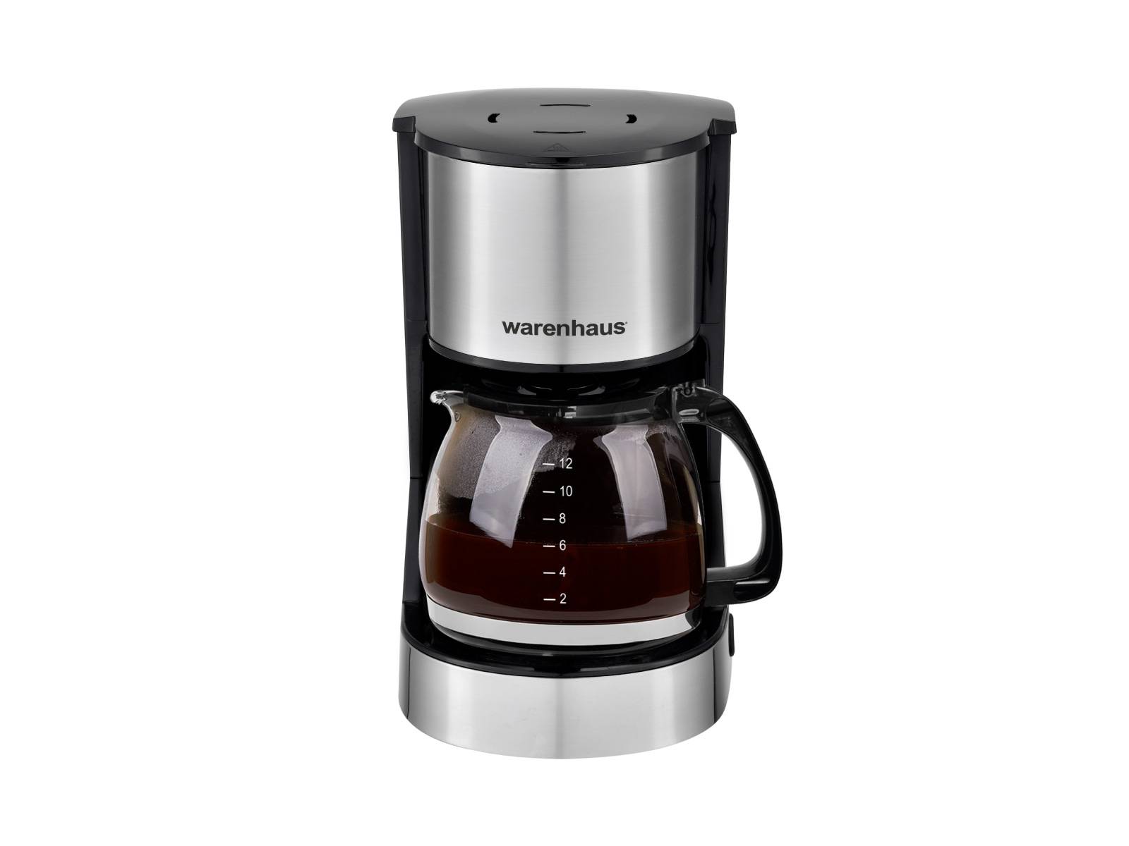 Cafetera 12 Tazas Inox Warenhaus