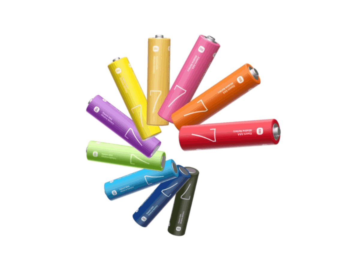 Baterías Rainbow AAA Multicolor Xiaomi