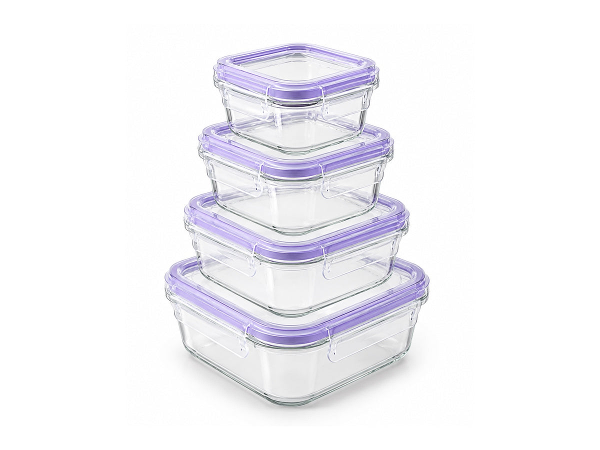 Set x4 Contenedores Hermeticos Warenhaus