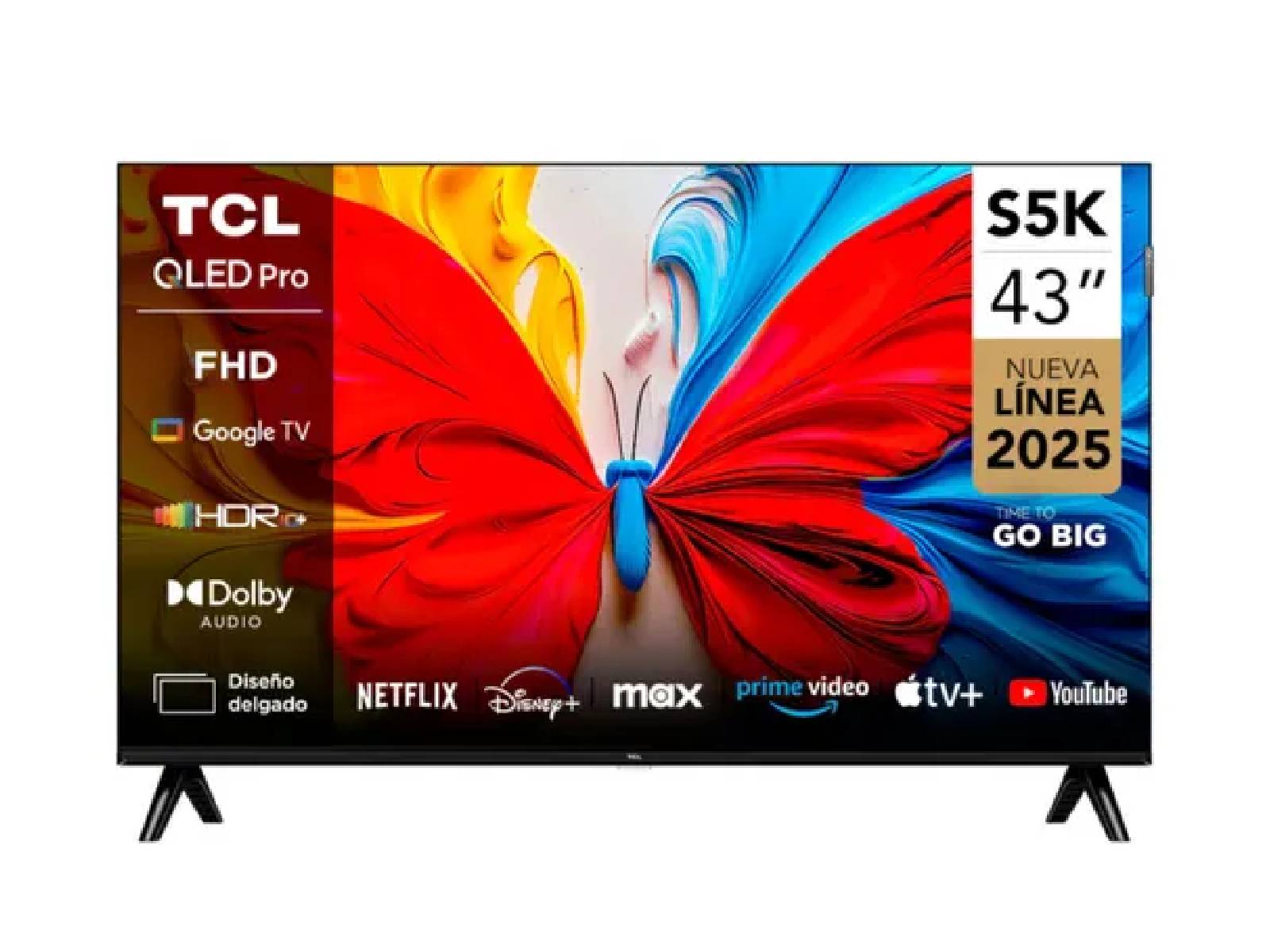 Televisor QLED 43S5K CBU TCL