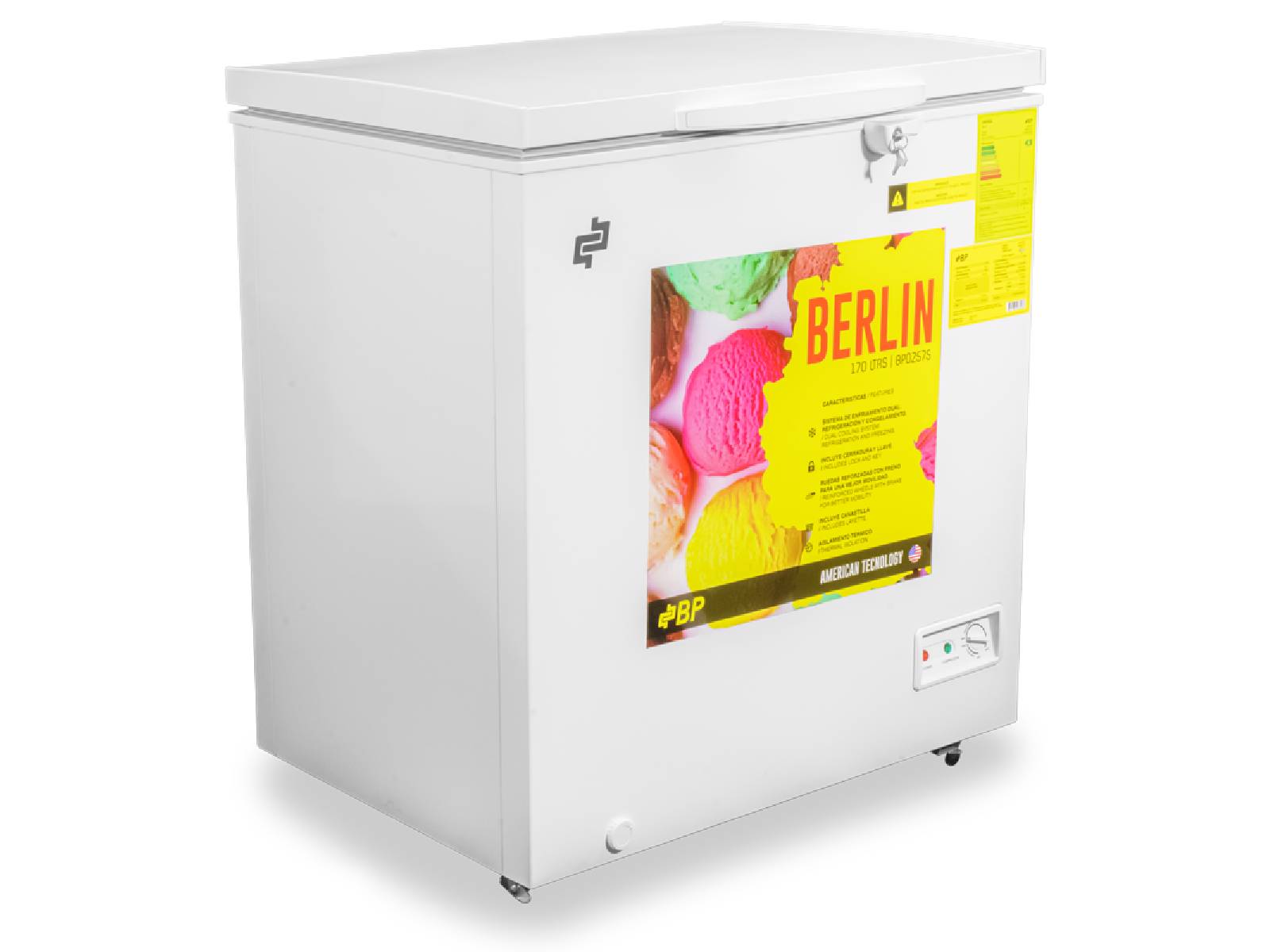 Congelador Berlin BP