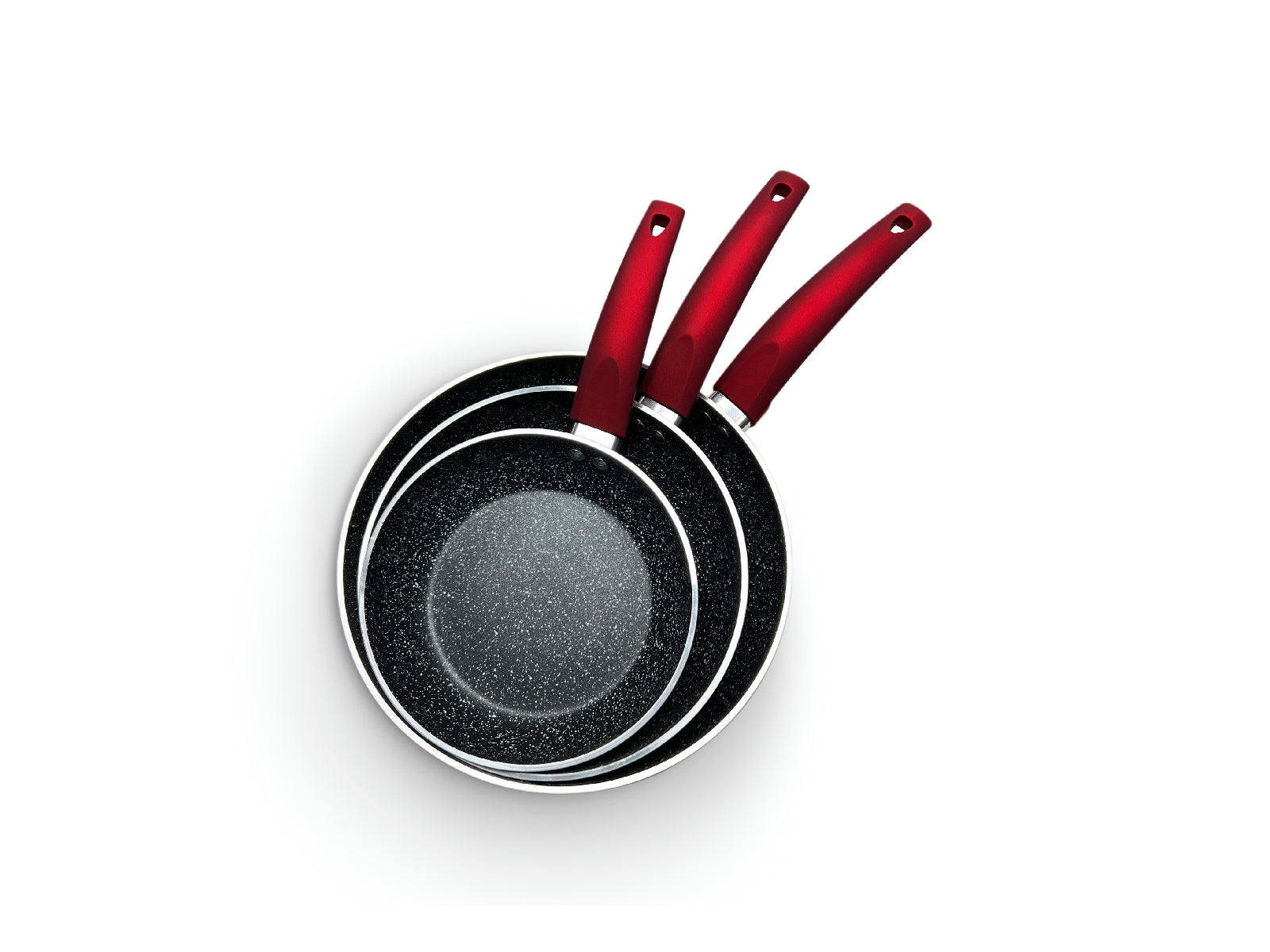 Set Sartenes Induccion Rojo Warenhaus