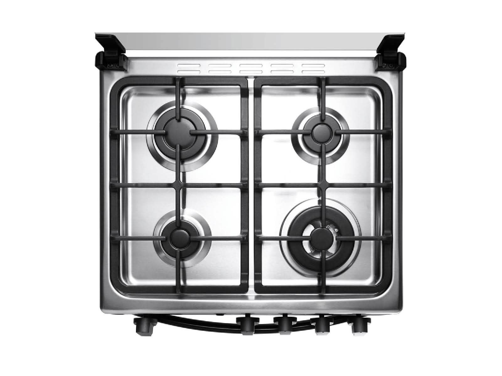 Cocina a Gas Mérida Black Quarzo 4 Quemadores Indurama