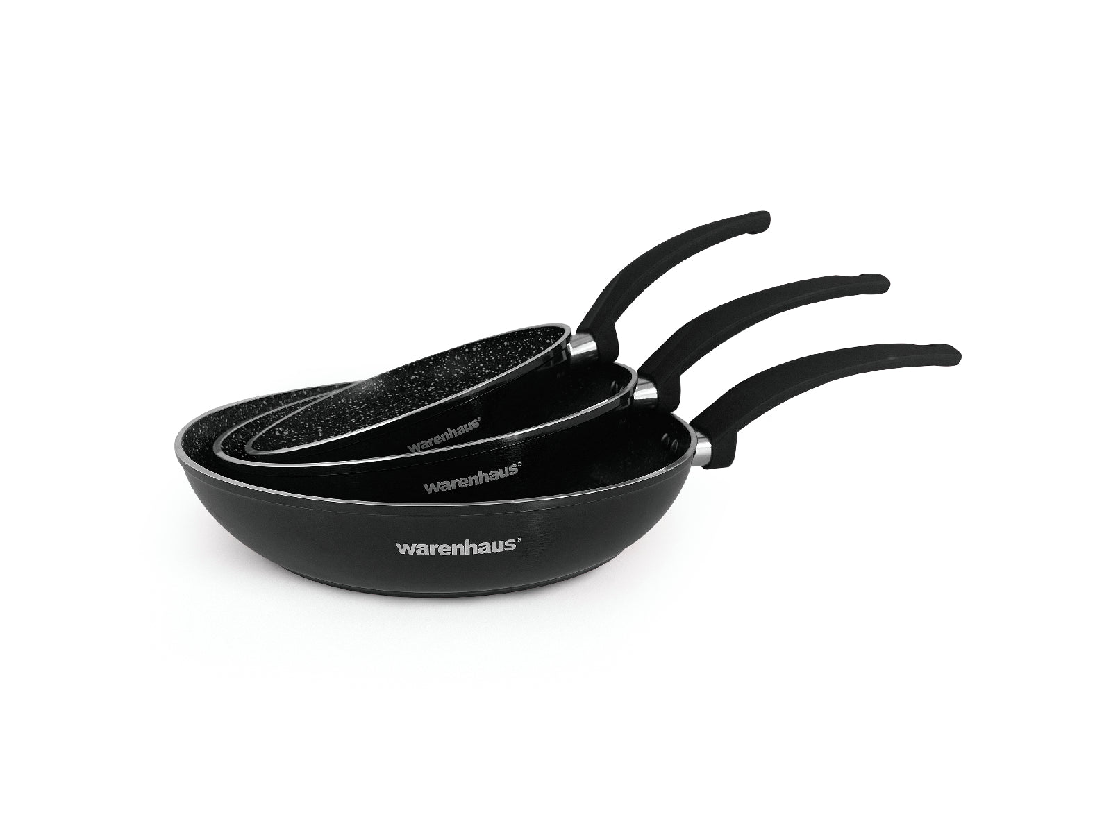 Set Sartenes Induccion Negro Warenhaus