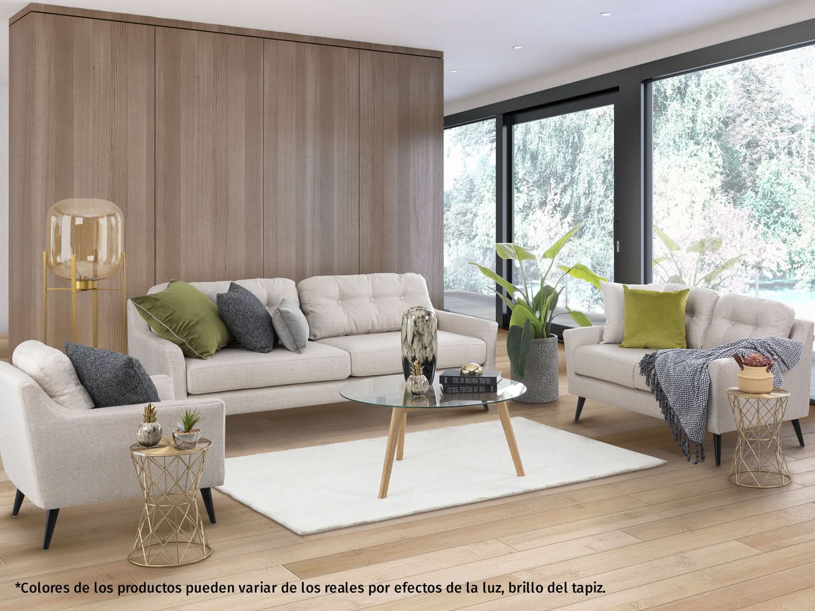 Sala Astrid 3P #Color_Beige"T46100"