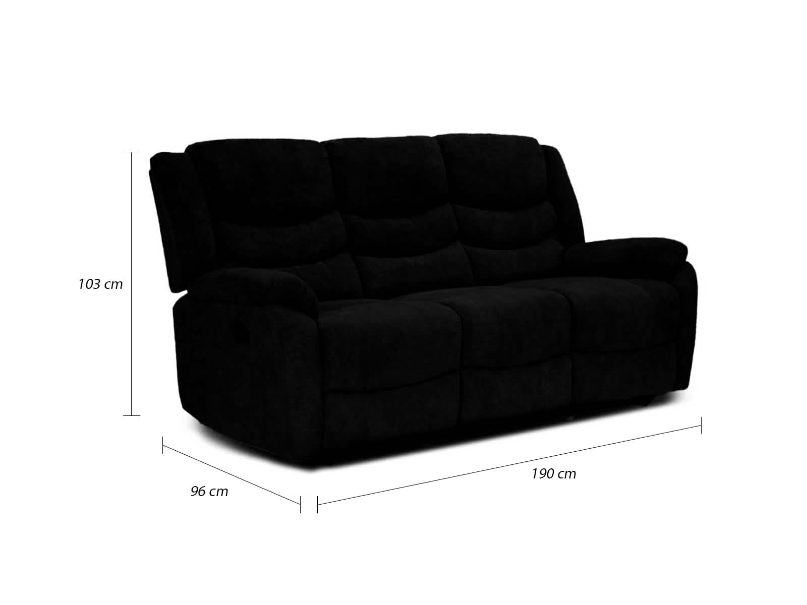 Sala Bradford C/Recliner 2P