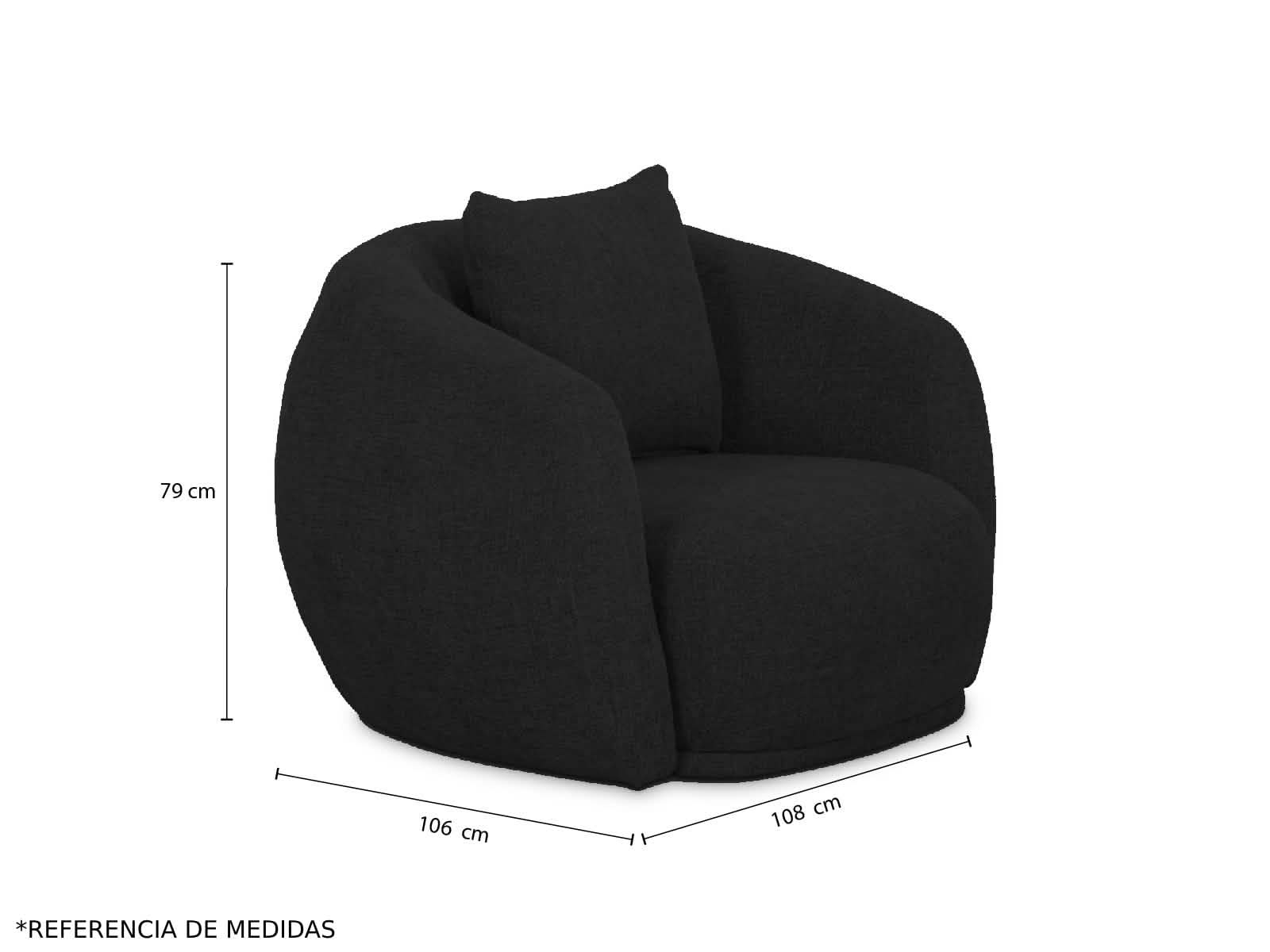 Sillon Auxiliar Diana Giratorio