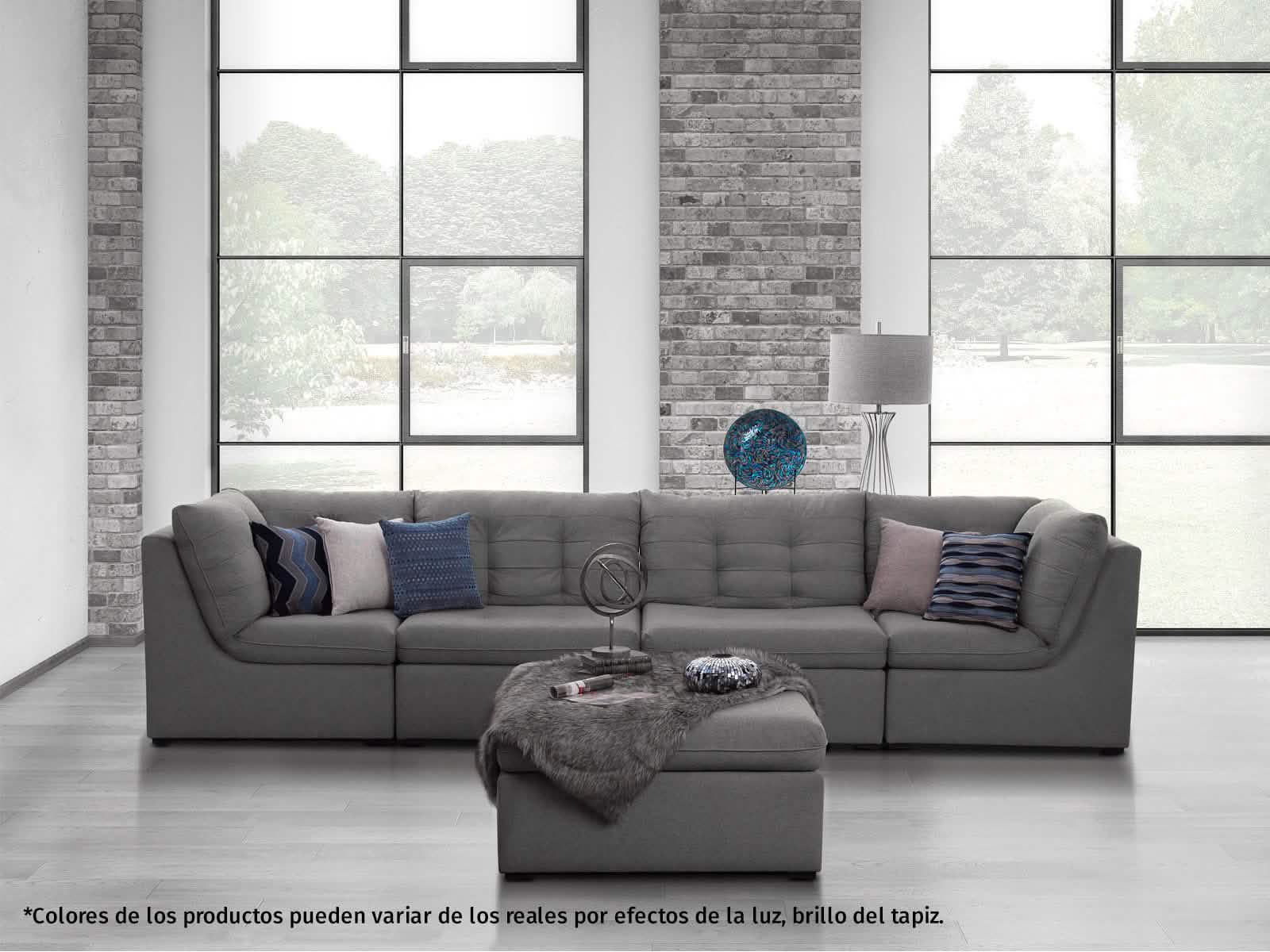 Sala Prisma Modular 5P #Color_SlateGray"T336900"