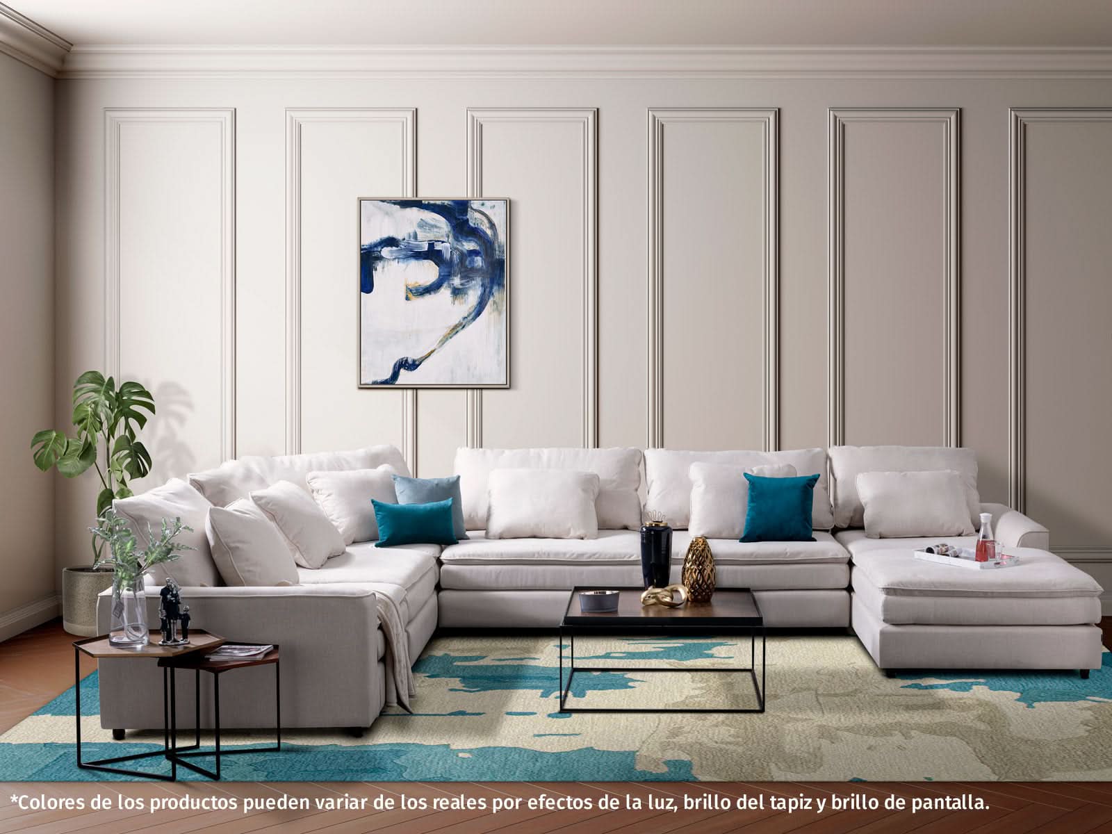 Sala Bombay Modular 7P #Color_LemonChiffon"T36107"